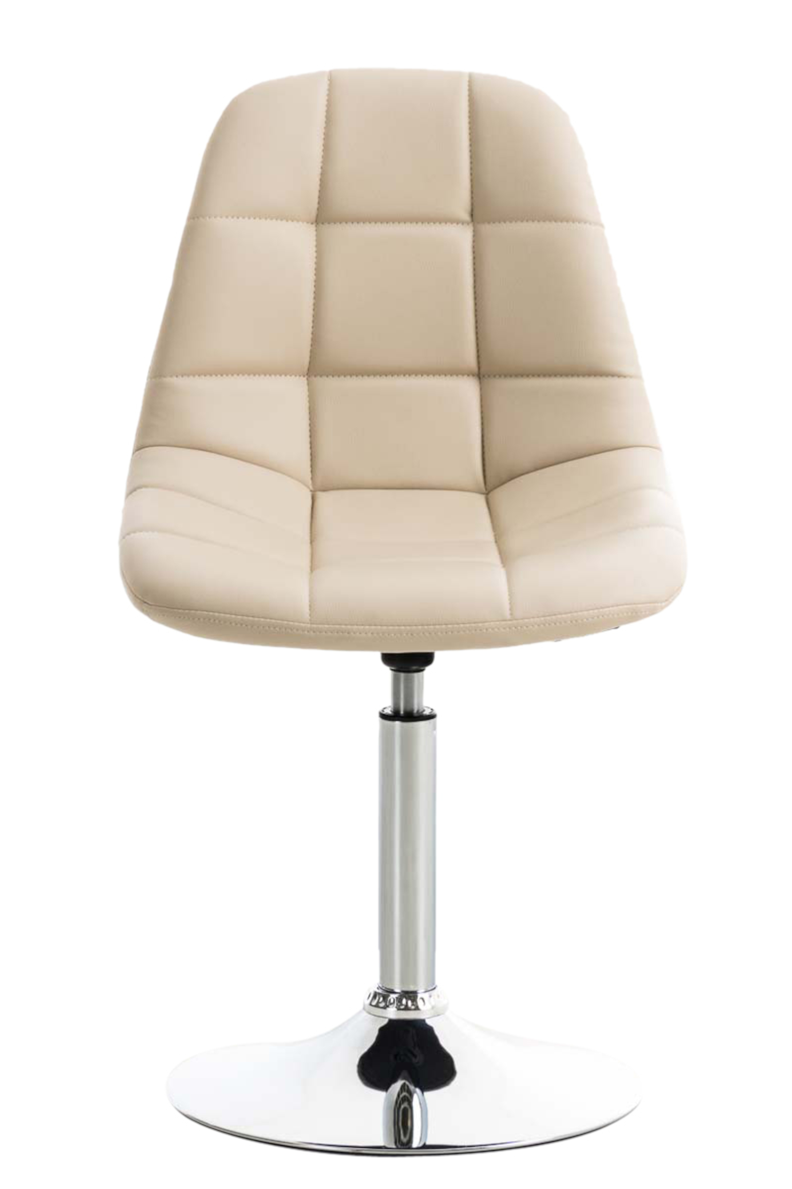 Lot De 2 Chaises Emil Simili Cuir Crème
