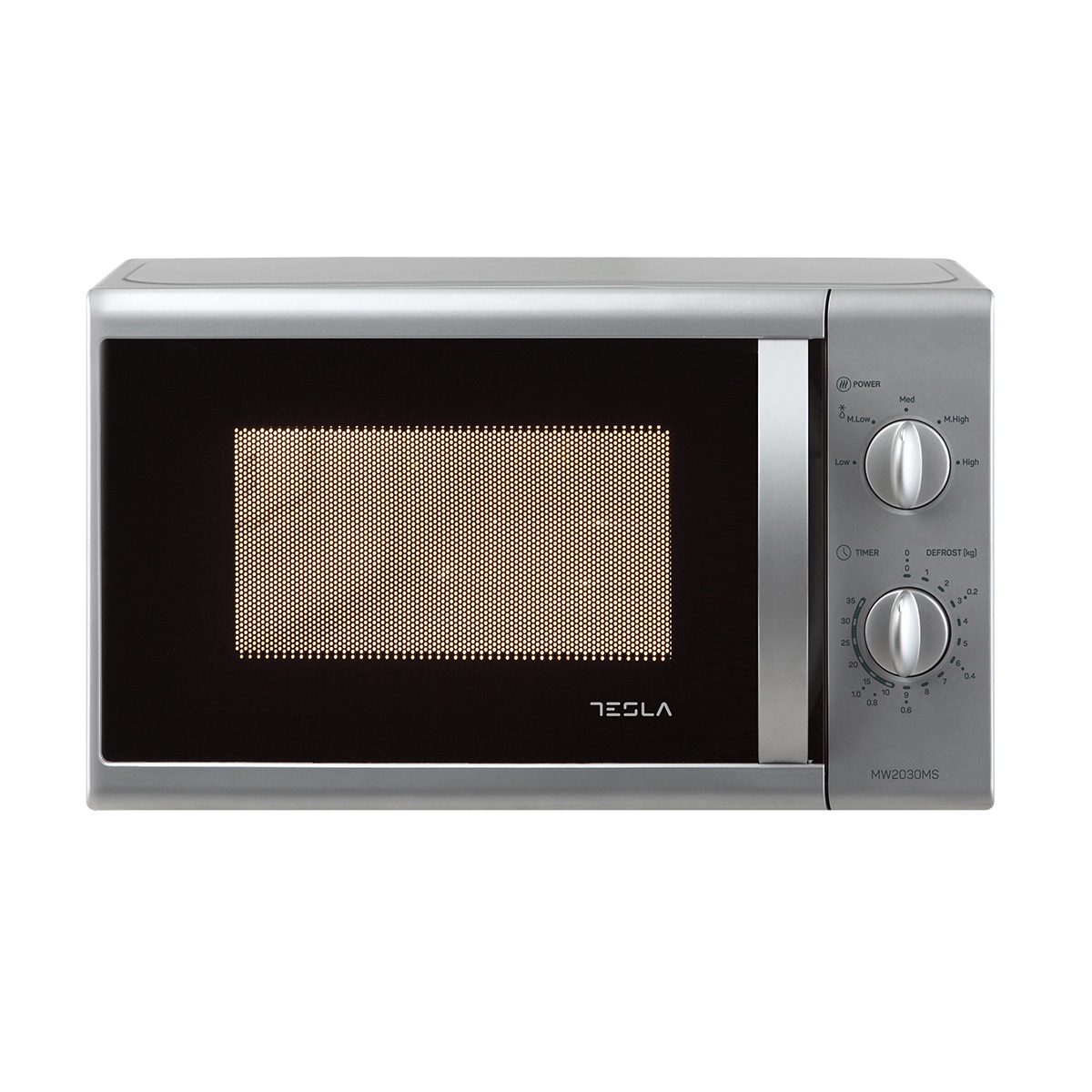 Micro-ondes Solo 20l 700w Silver Tesla Mw2030ms