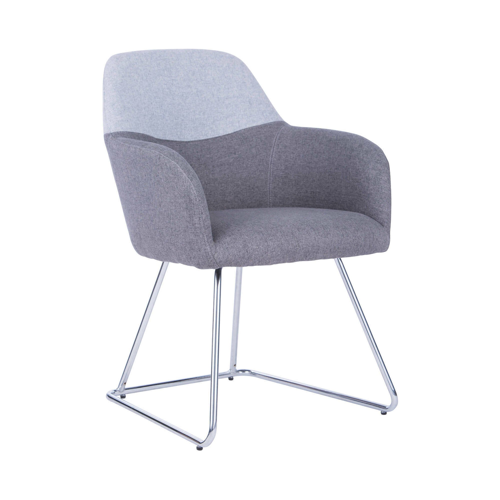 Chaise De Bureau,gris,62x56.5h83 Cm