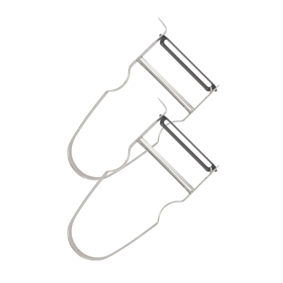 Lot De 2 Rasoirs À Légumes 11 Cm Castor En Inox