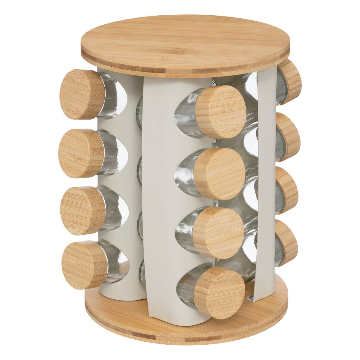 Présentoir À Épices "sensia" Avec Plateau Tournant 15 Pots - 5five