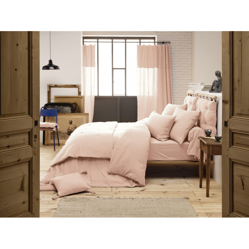 Pack Housse De Couette "gaïa" Toutes Dimensions "gaze De Coton" L'effet Papillon
