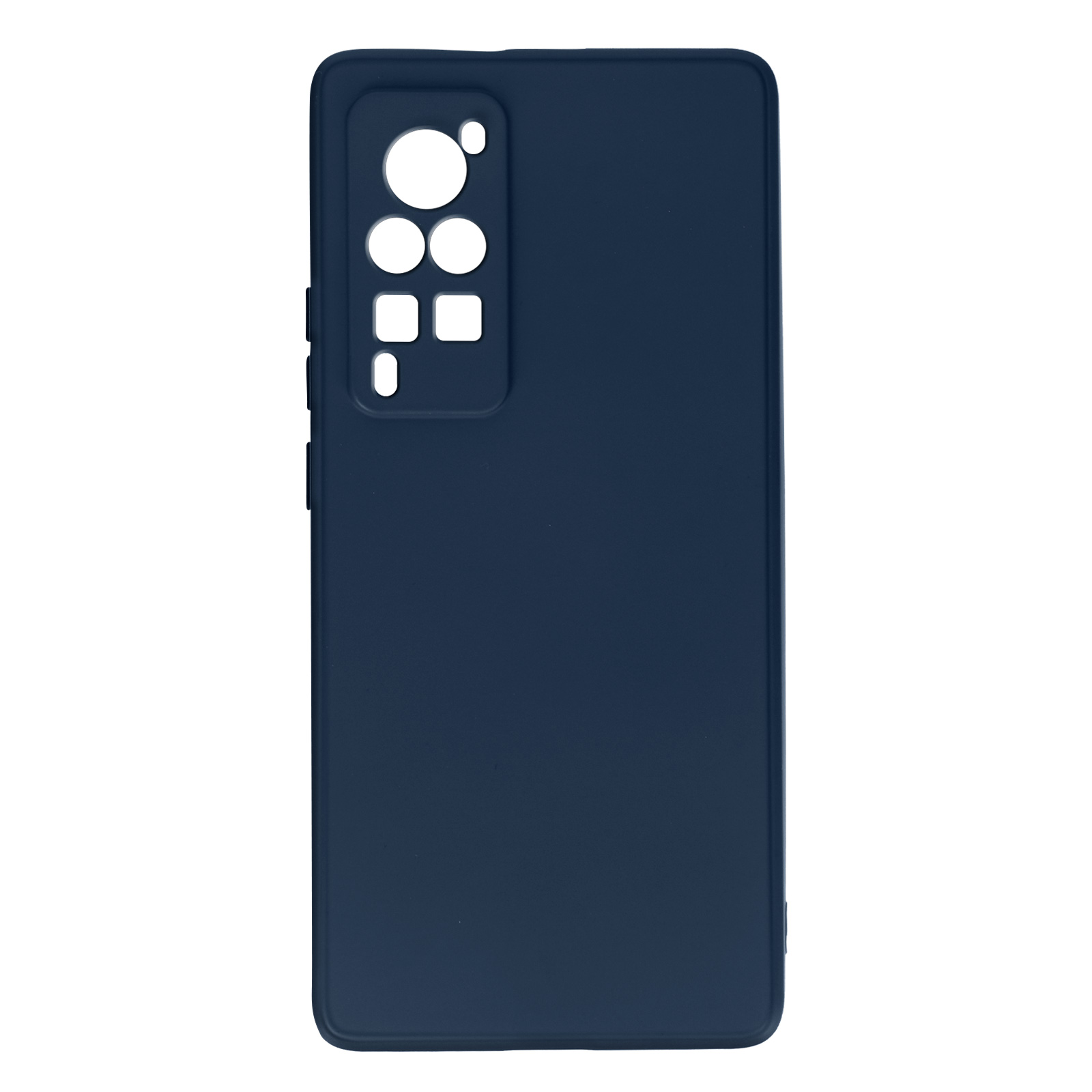 Coque Vivo X60 Pro Silicone Souple Finition Soft Touch Fine Bleu Nuit Bleu Nuit