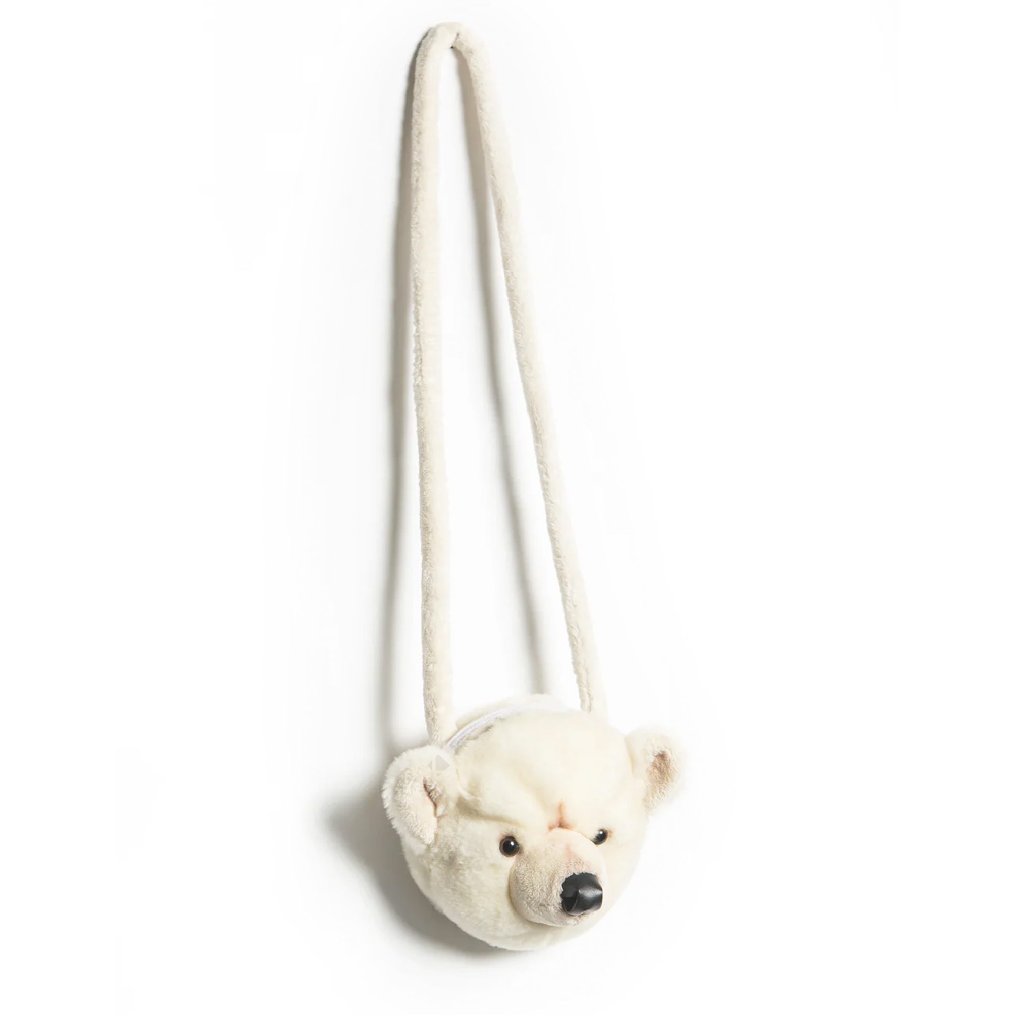 Sac À Main En Acrylique 17x53 Cm Collection Soft Animals Ours Polaire Blanc