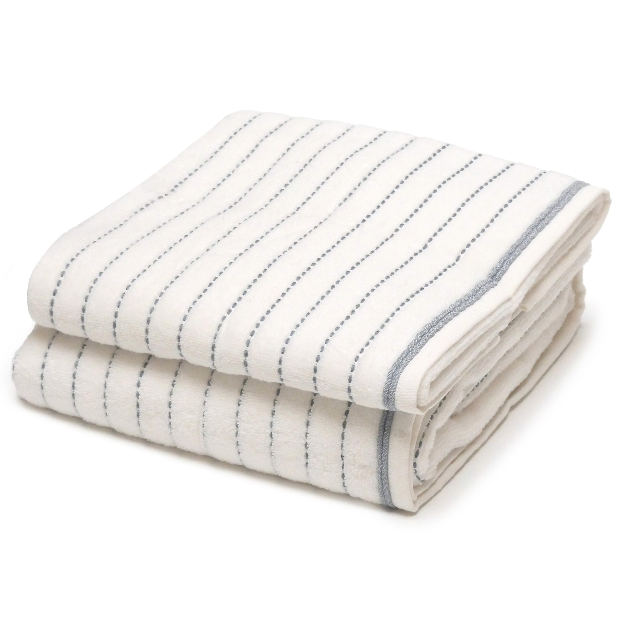 Parure De Bain 2 Pièces Micro-coton 380 G/m² Kos Bleu Topaze