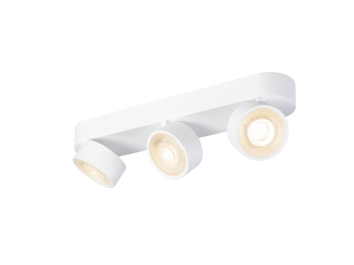 Plafonnier Et Applique Kalu 2.0 Intérieur Triple Blanc 28w 2700k Phase - Slv - 1010272