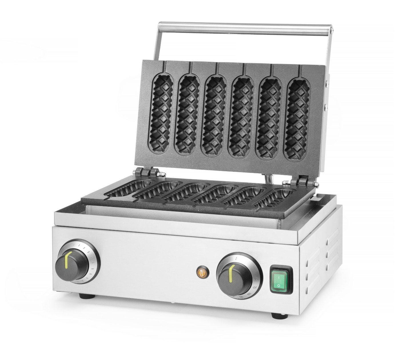 Gaufrier Corn Dog 230v/1550w 390x335x(h)230 Mm - Hendi
