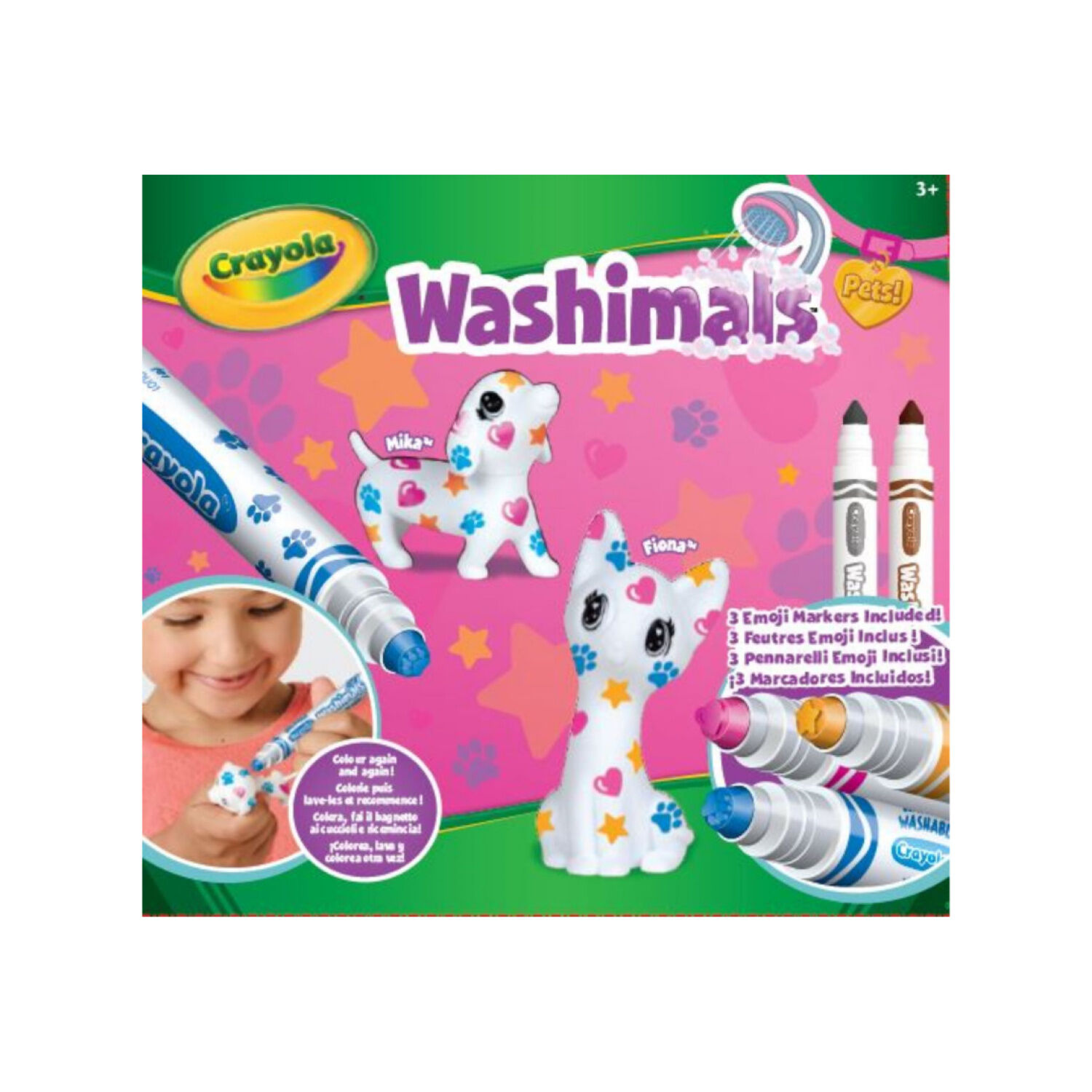 Coffret Colour'n' Wash pets CRAYOLA