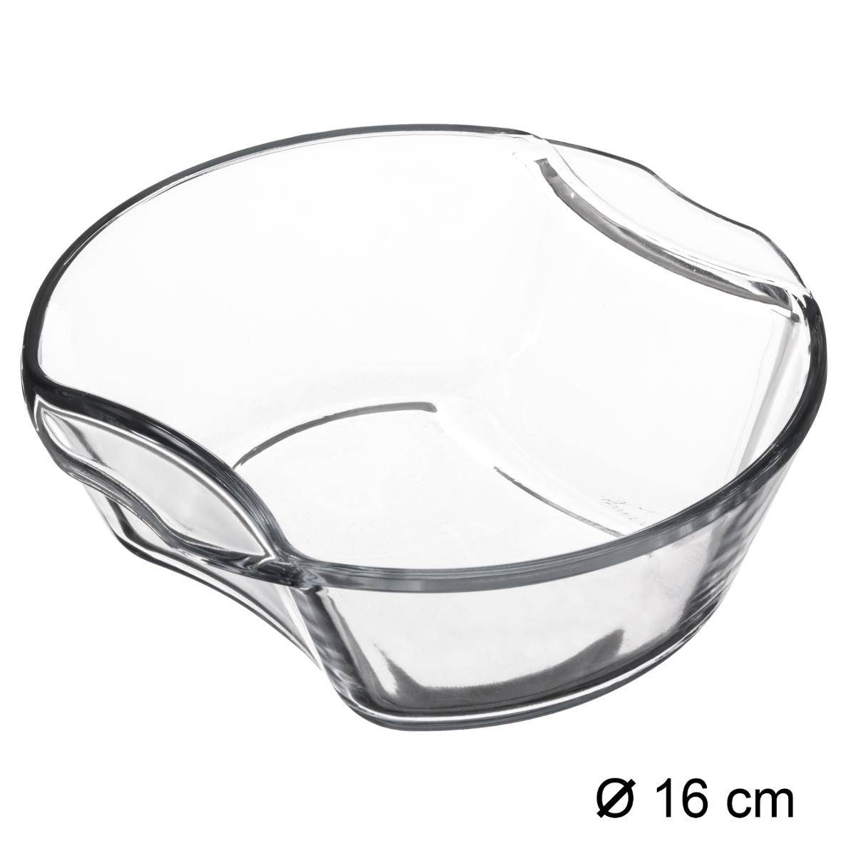 Petit Plat Rond 16cm Verre - 5five