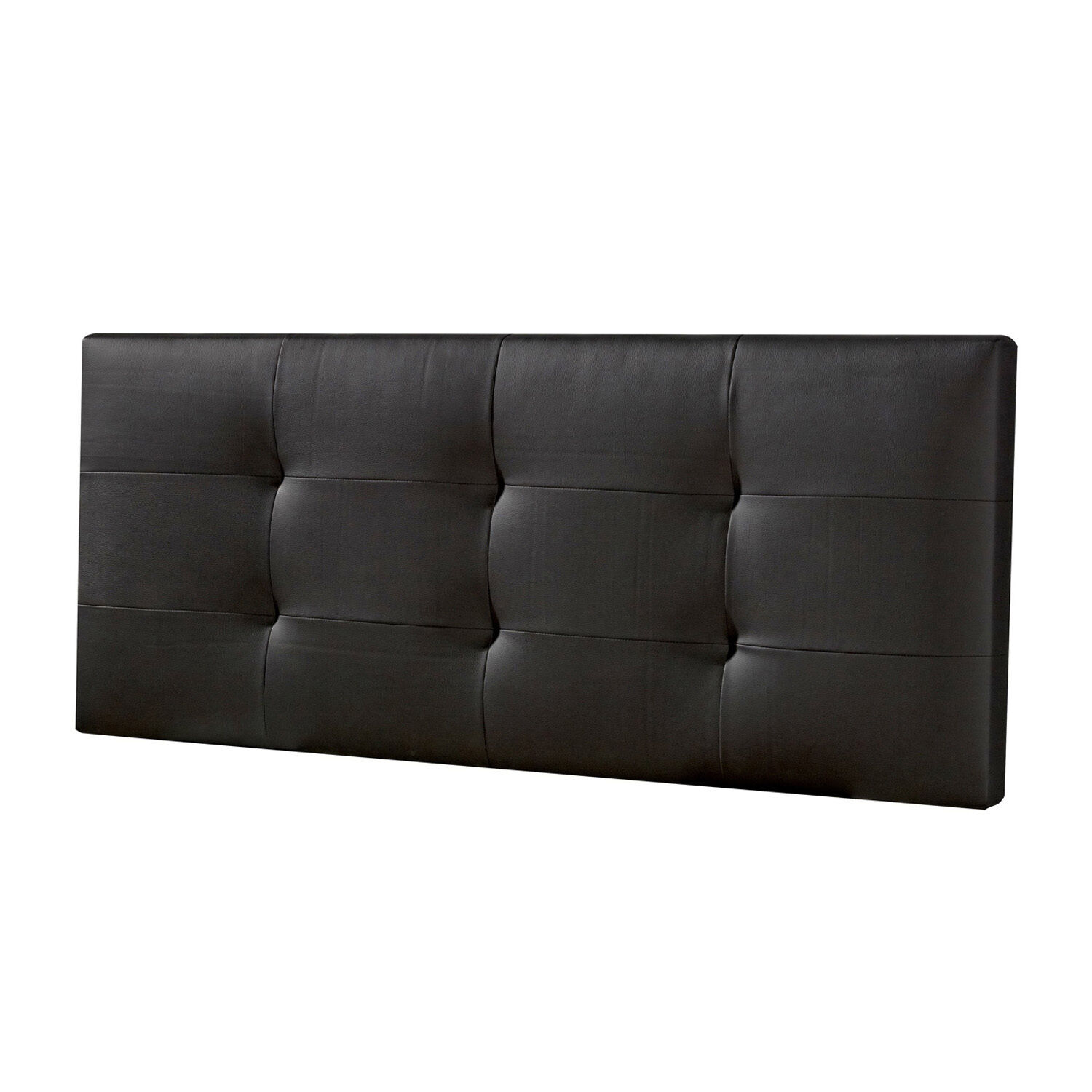 Tête De Lit Carla 160x60 Cm Noir, Rembourrée De Mousse