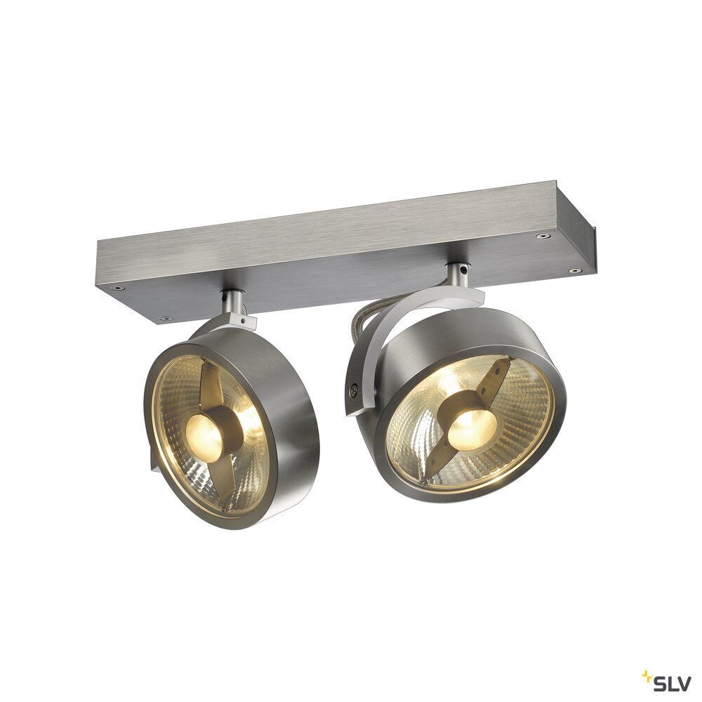 Applique Et Plafonnier Intérieur Slv, Double, Gu10/qpar111, 2x 75w Max