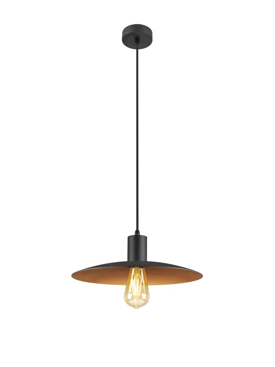 Suspension Lalu® Set Base E27 Elypse 33 Long. 200 Cm Source E27 Incl. Noir - Slv - 1010786