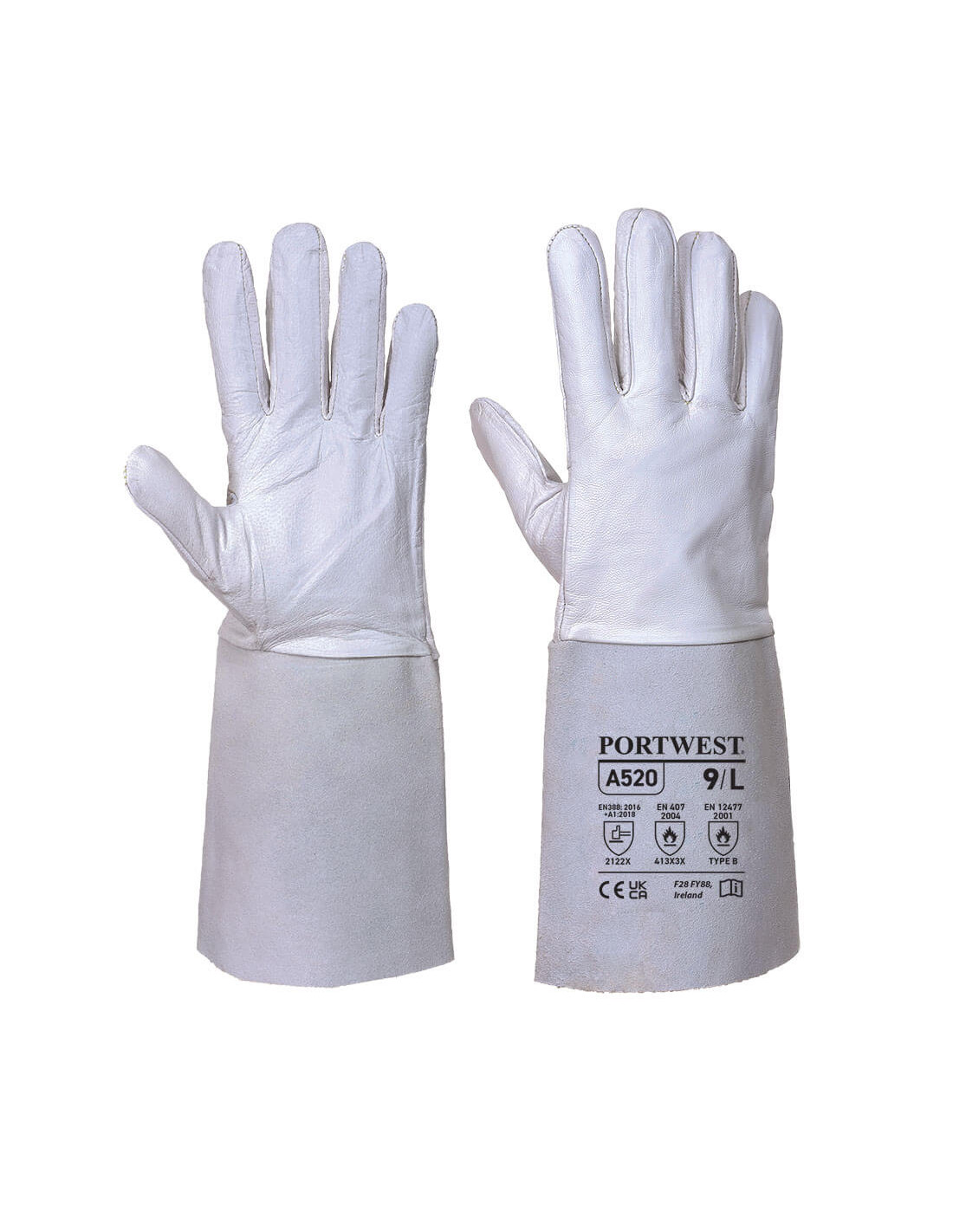 Gant Soudure Tig Premium Couleur: Gris Taille Xl - Portwest