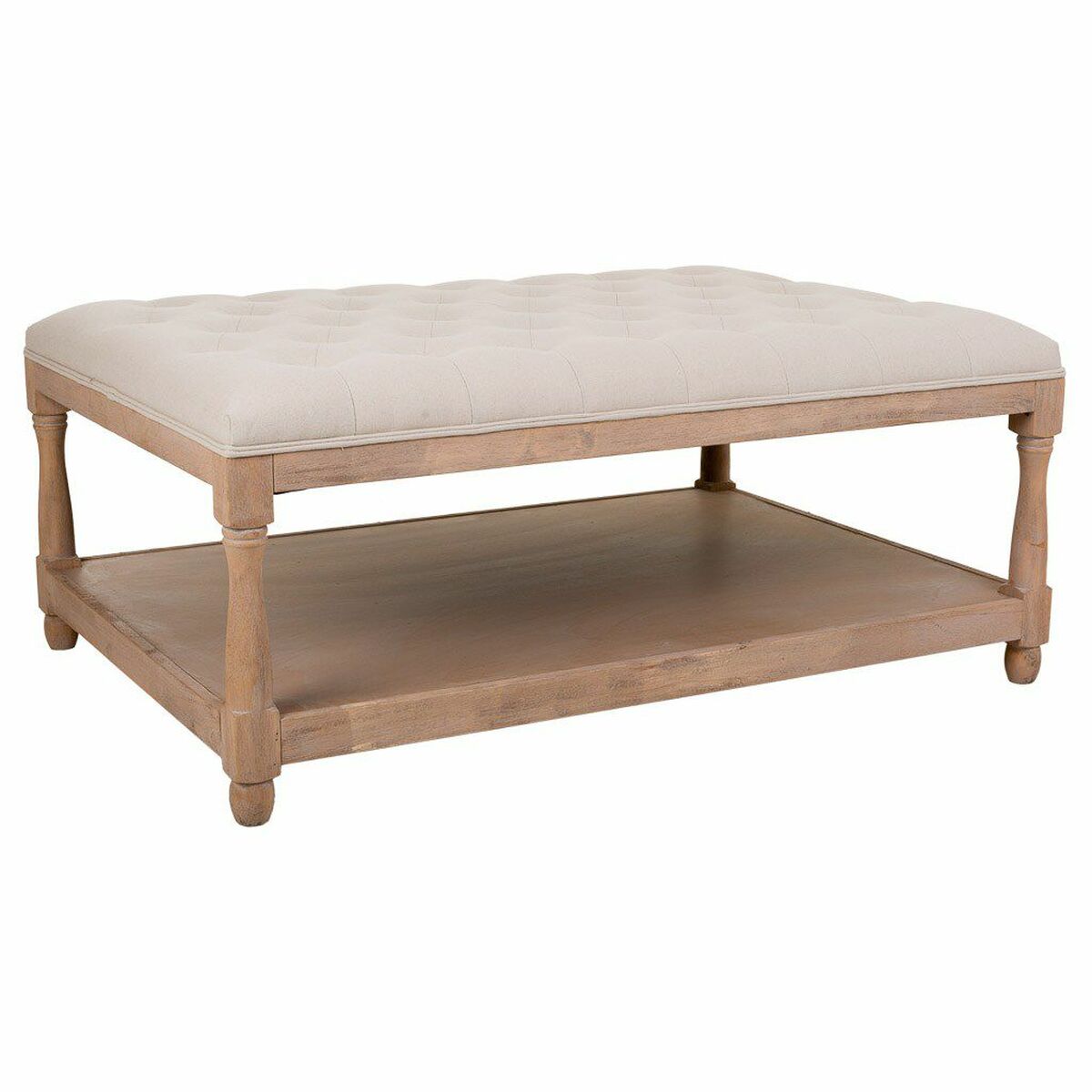 Banquette Alexandra House Living Gris Crème 78 X 48 X 110 Cm