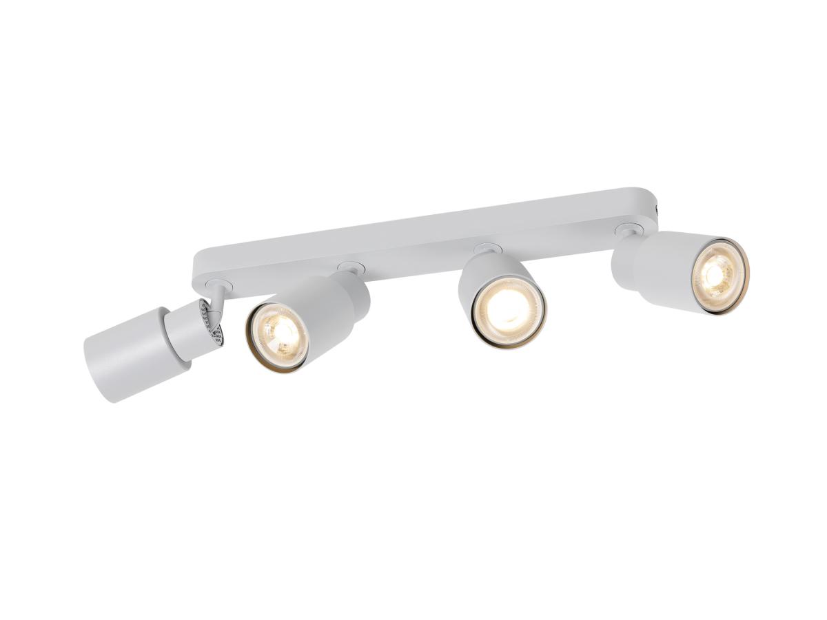 Applique Et Plafonnier Puri 2.0 Tube Long Quadruple 6w Gu10 Gris - Slv - 1008347