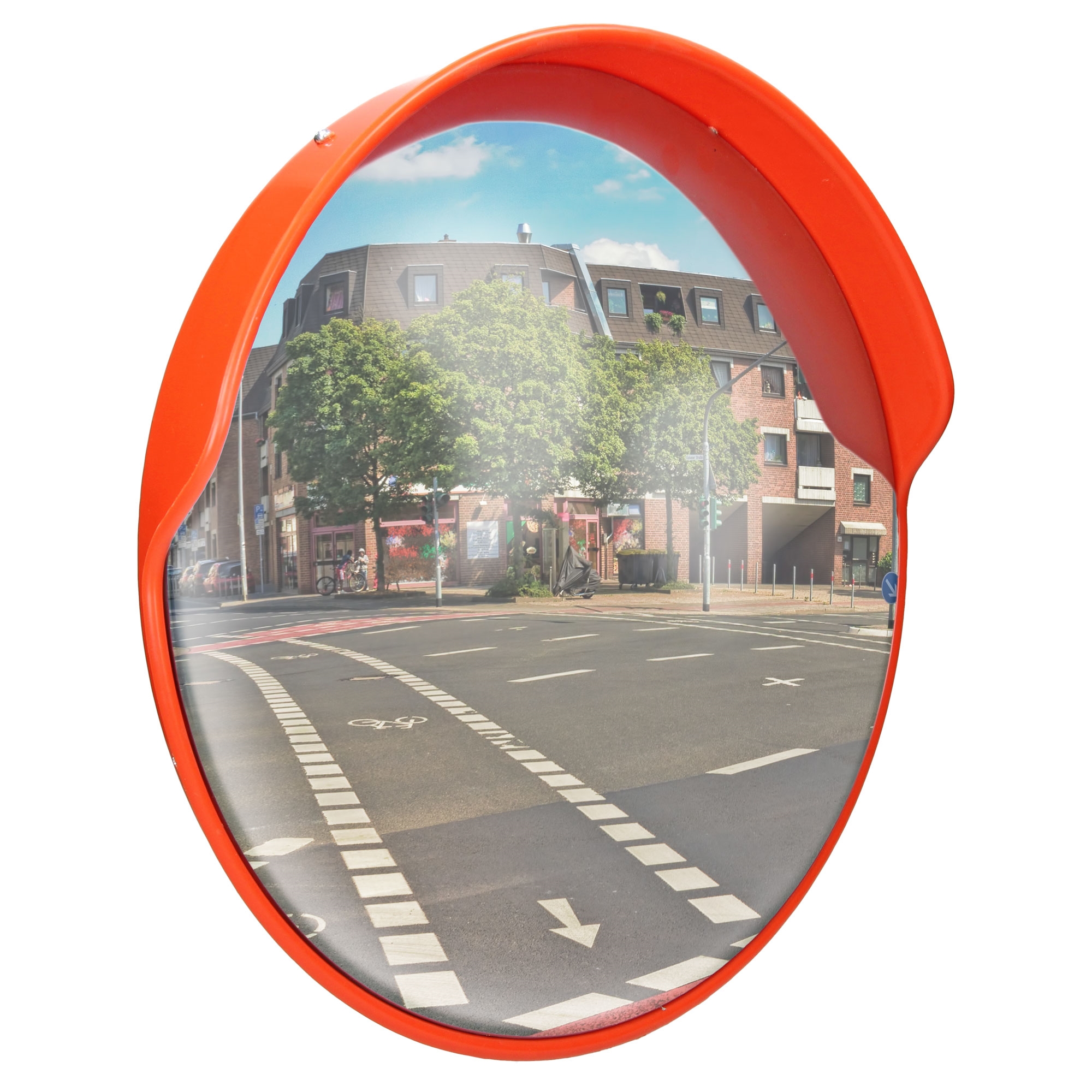 Miroir Sécurité Extérieur De Circulation Trafic Surveillance Panoramique 30 Cm