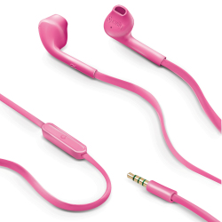Celly Up100pk Casque Avec Fil Ecouteurs Appels/musique Rose