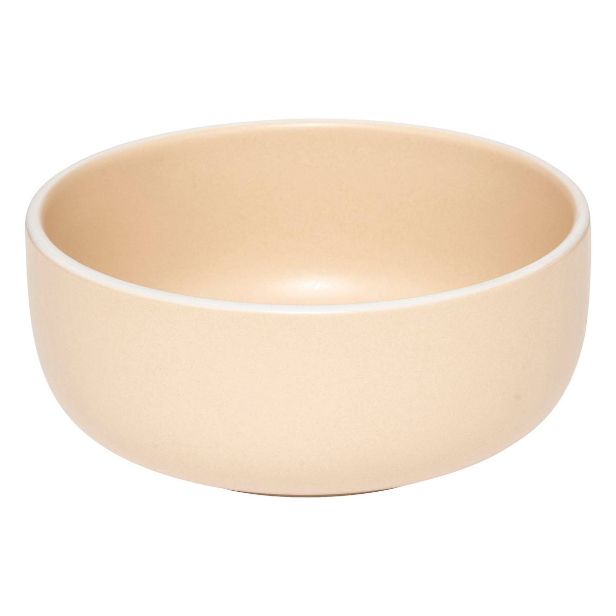 Coupelle "alix Mat" Beige D15cm - Sg Secret De Gourmet