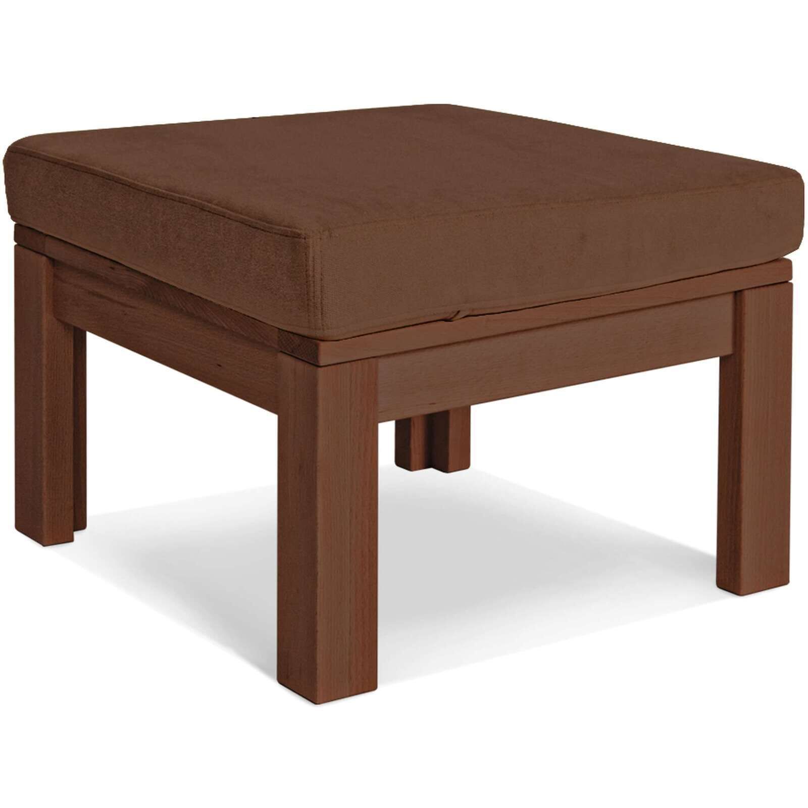 Pouf Mexico - Noyer