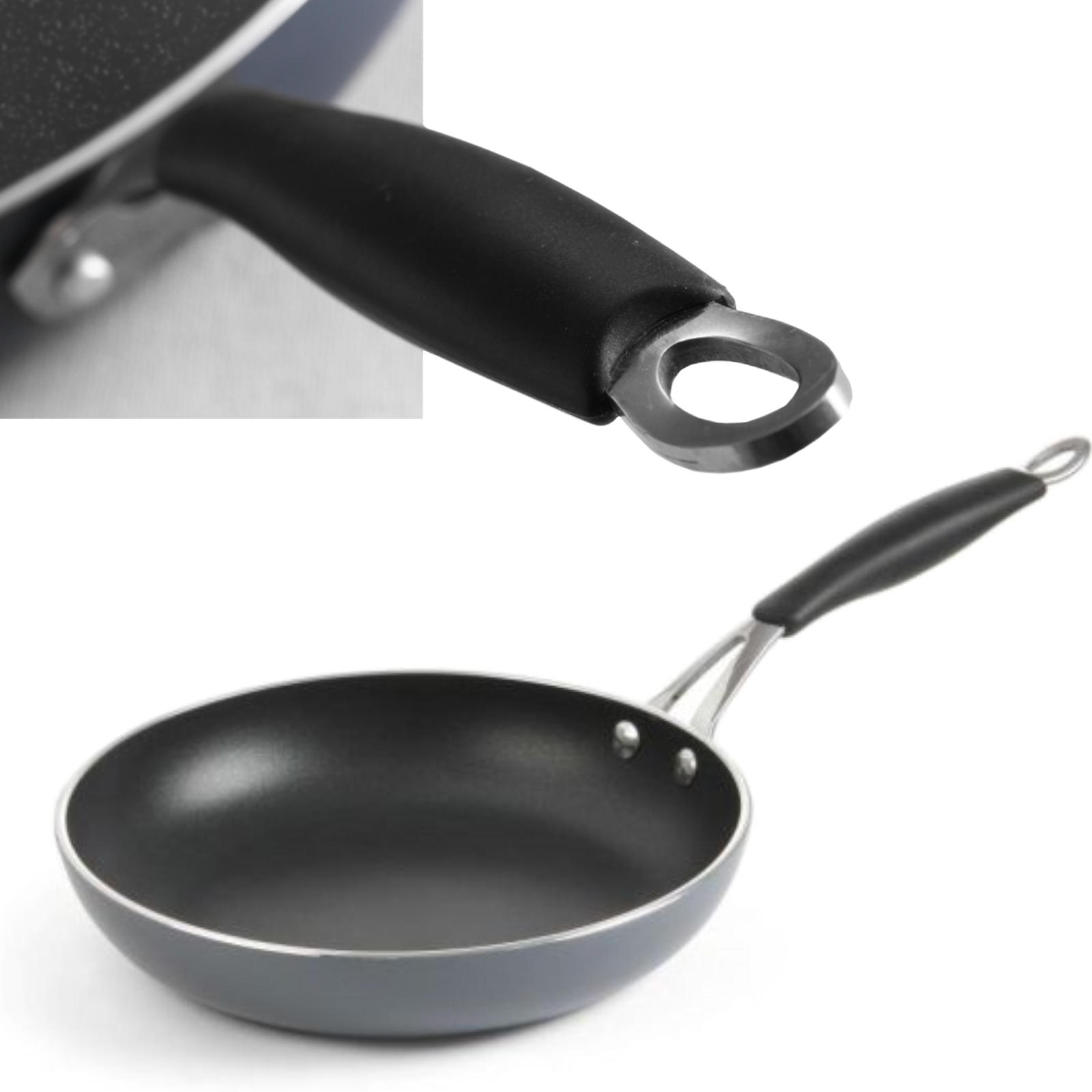 Poêle En Aluminium Avec Revêtement Antiadhésif Teflon Platinum Professional, Diamètre 20 Cm - Hendi 621103