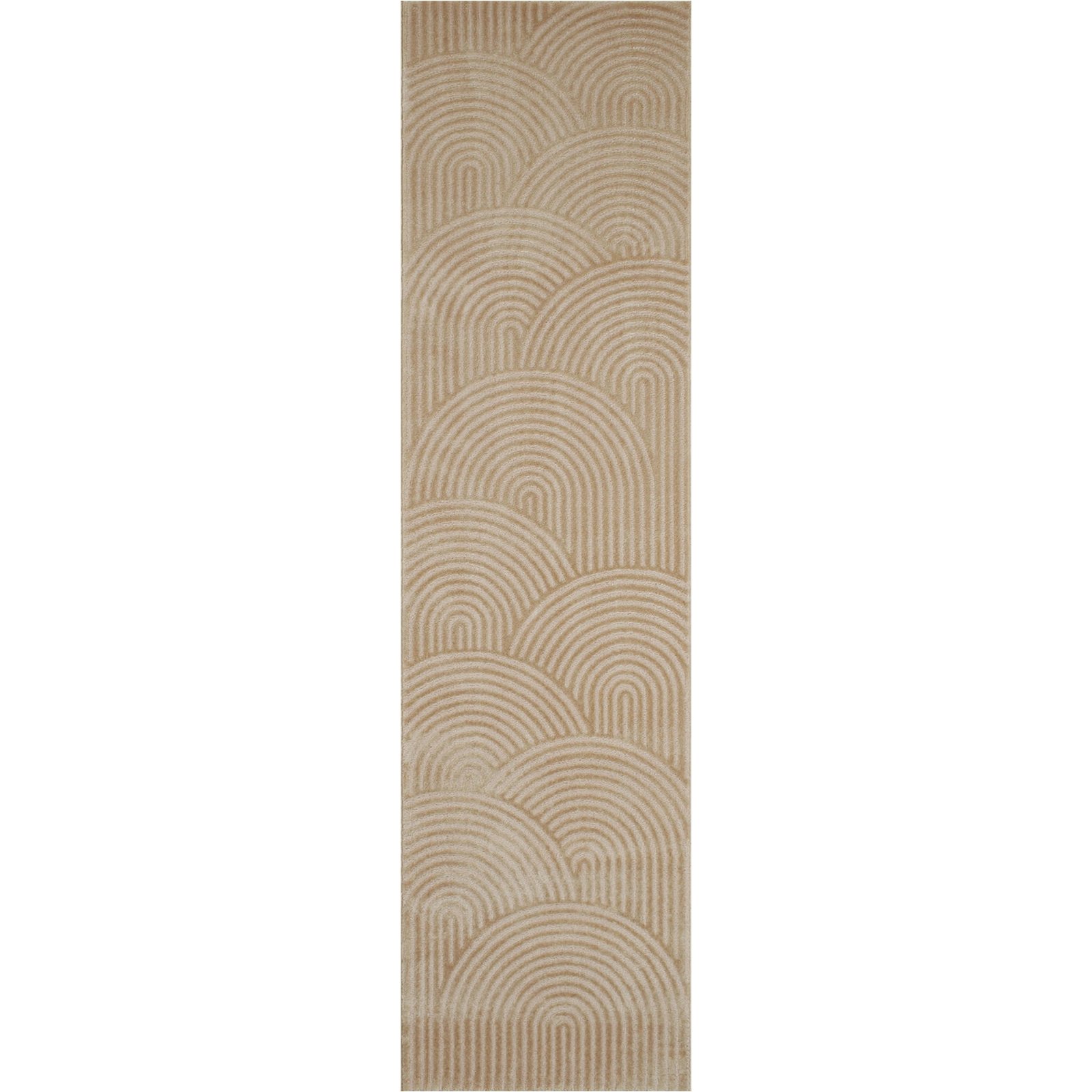 Tapis Tissé Intérieur Bianca Graphique - 80 X 150 Cm