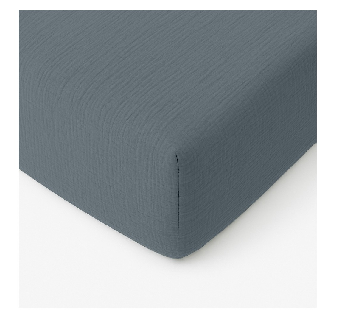 Drap-housse Gaze De Coton Lavé Douce