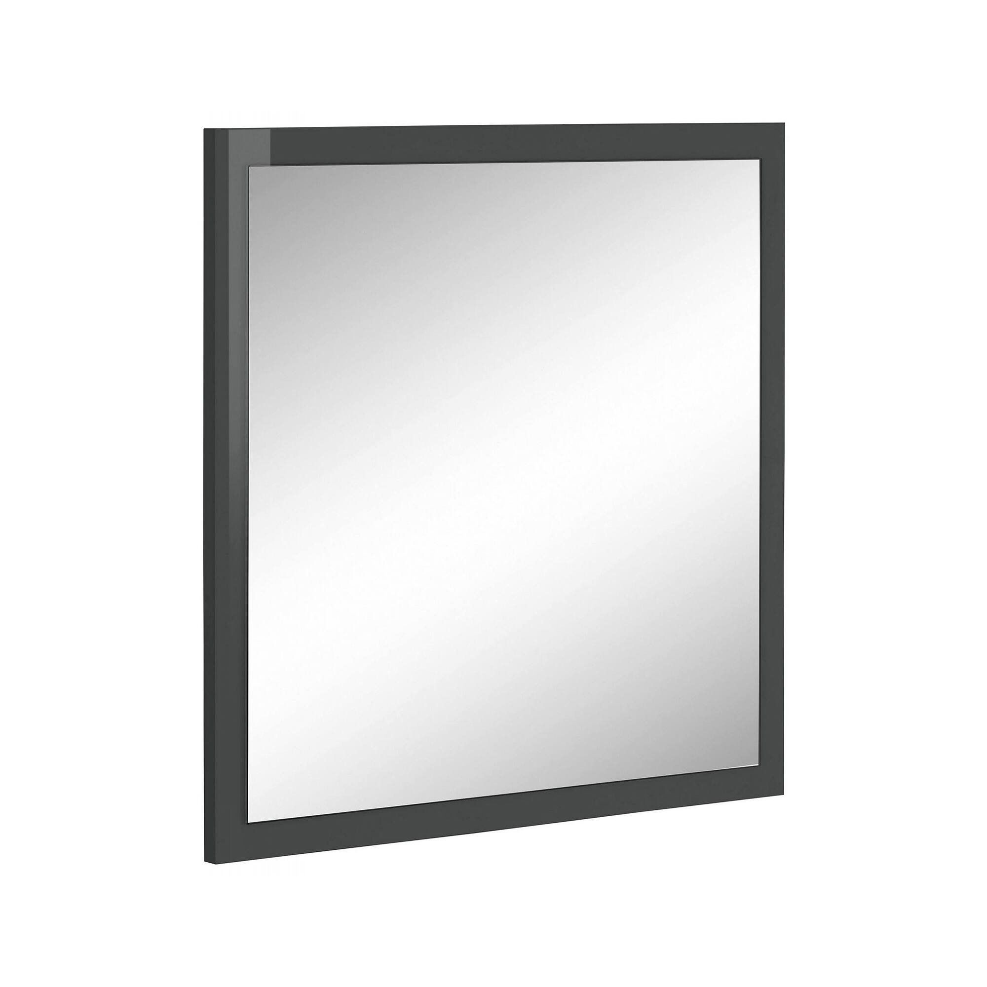 Miroir,anthracite Poli,60x2h60 Cm