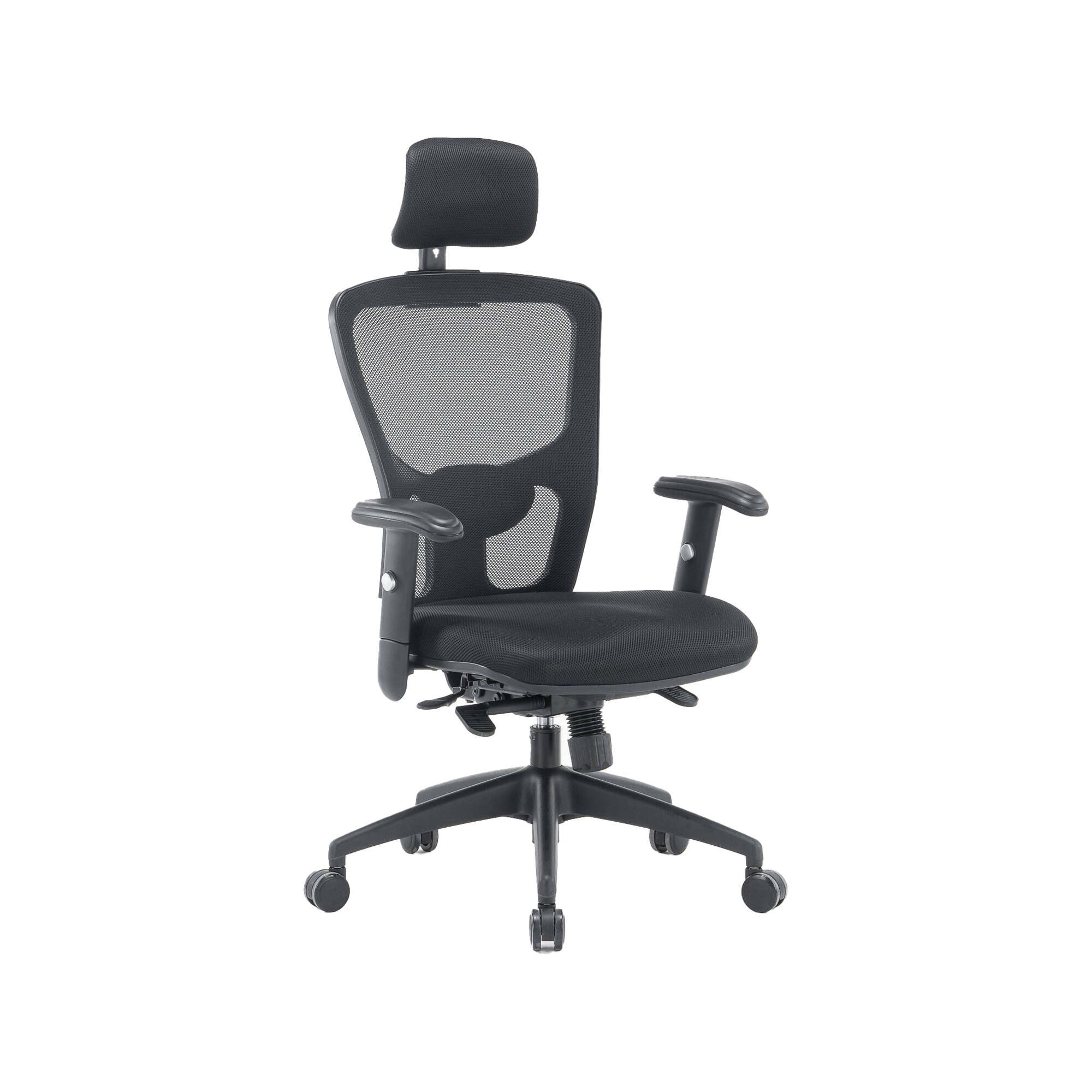 Chaise De Bureau,noir,68x66h130 Cm