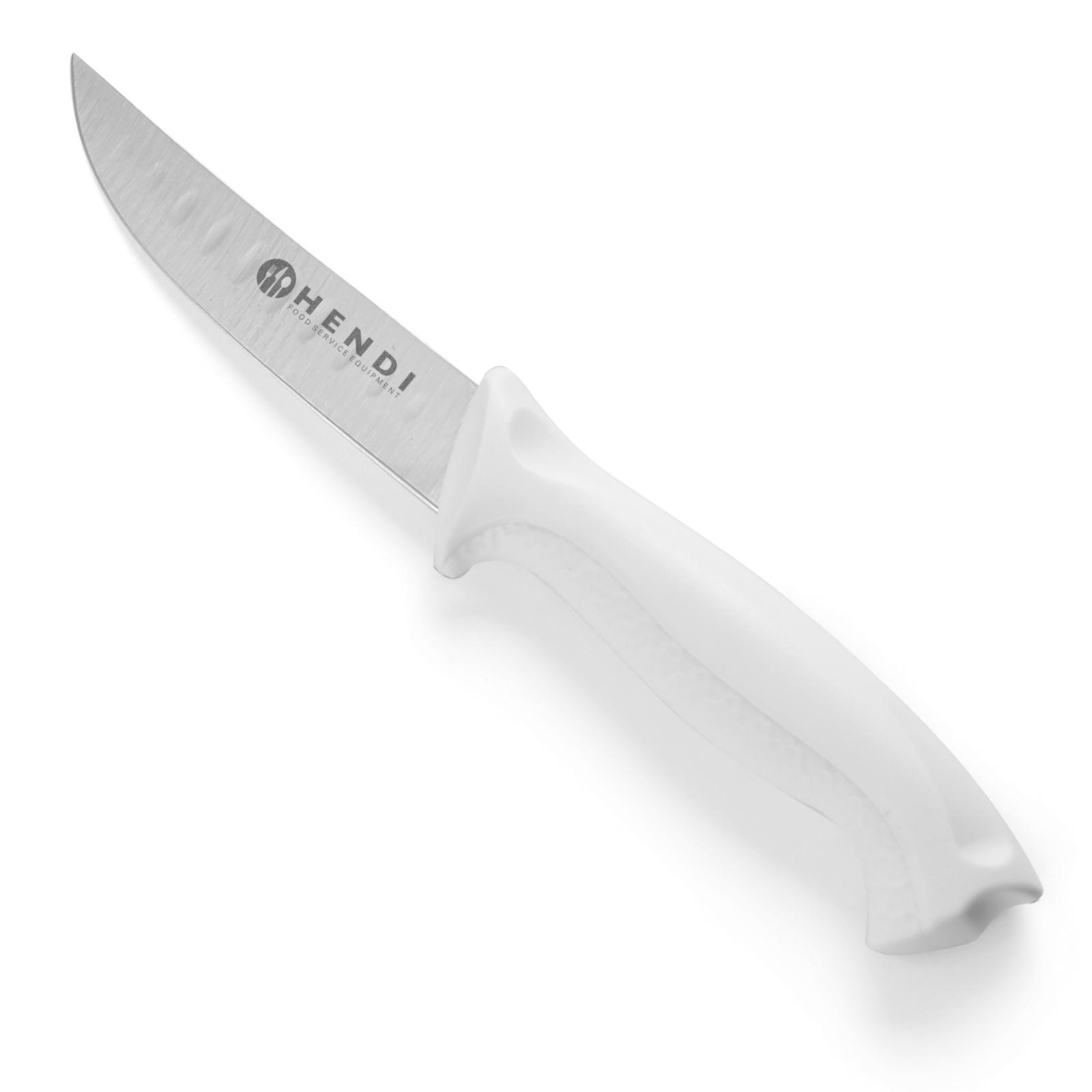 Couteau À Fromage Pour Produits Laitiers, Forme Sphérique, Haccp, 190 Mm, Blanc - Hendi 842256