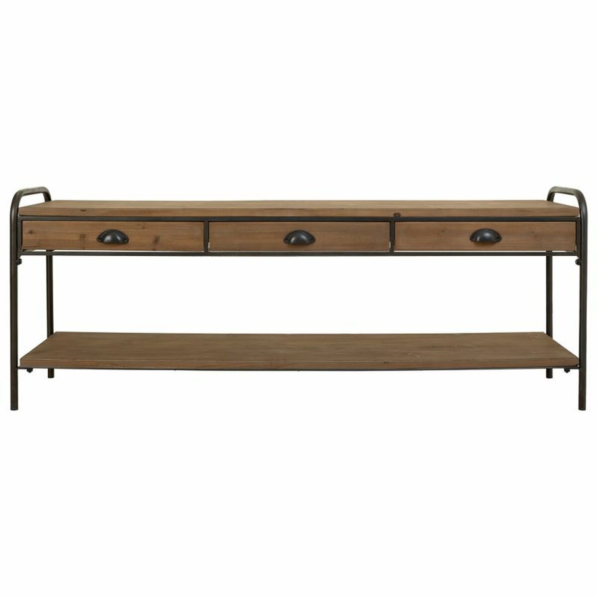 Buffet Alexandra House Living Marron Fer Bois D'épicéa 38 X 58 X 149 Cm