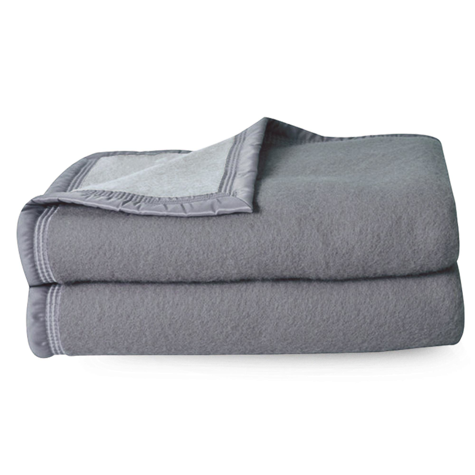 Linnea Volta Plaid 180 X 240 Cm Laine Gris