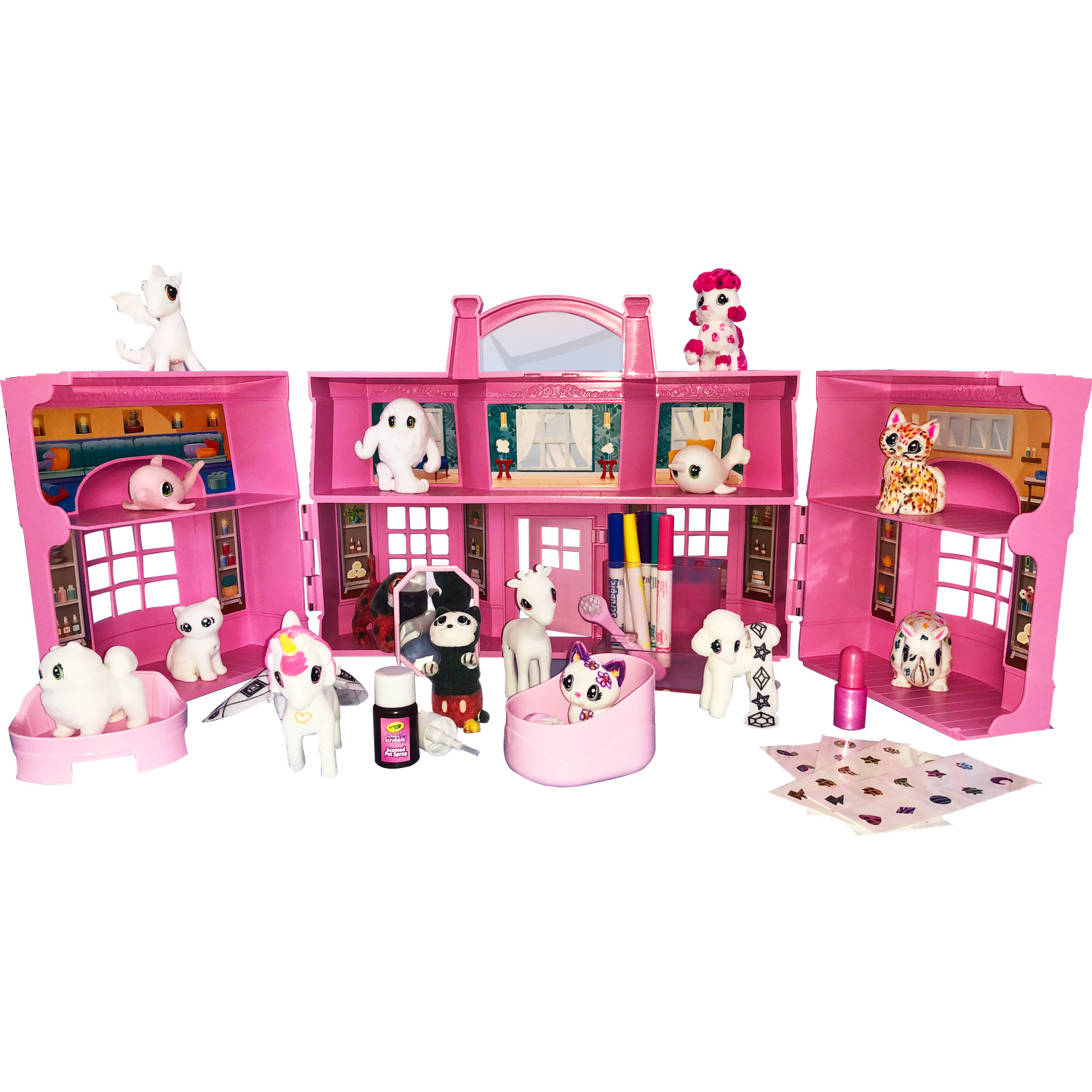 Loisir créatif Coloriage Washimals Super Salon de Beauté CRAYOLA
