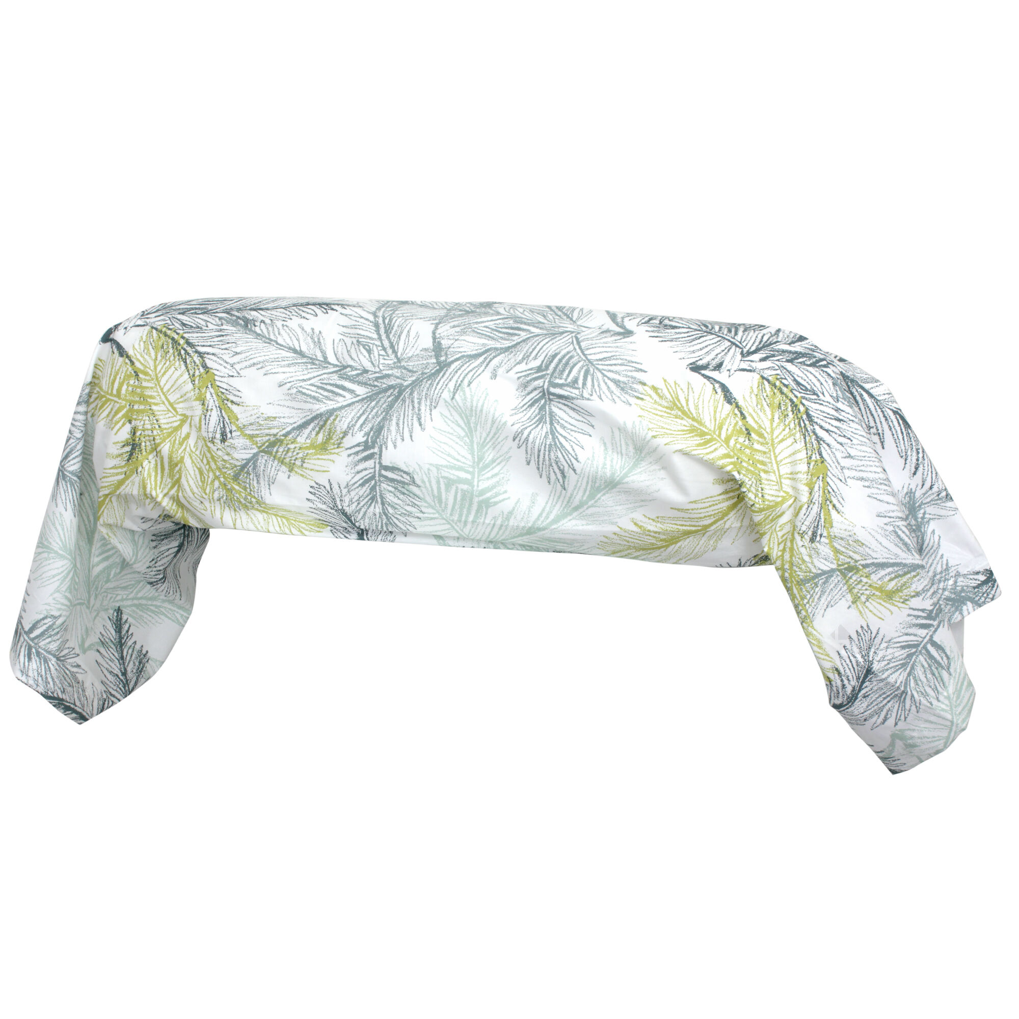 Taie De Traversin 140x43 Cm Percale Coton Trinidad Mousson