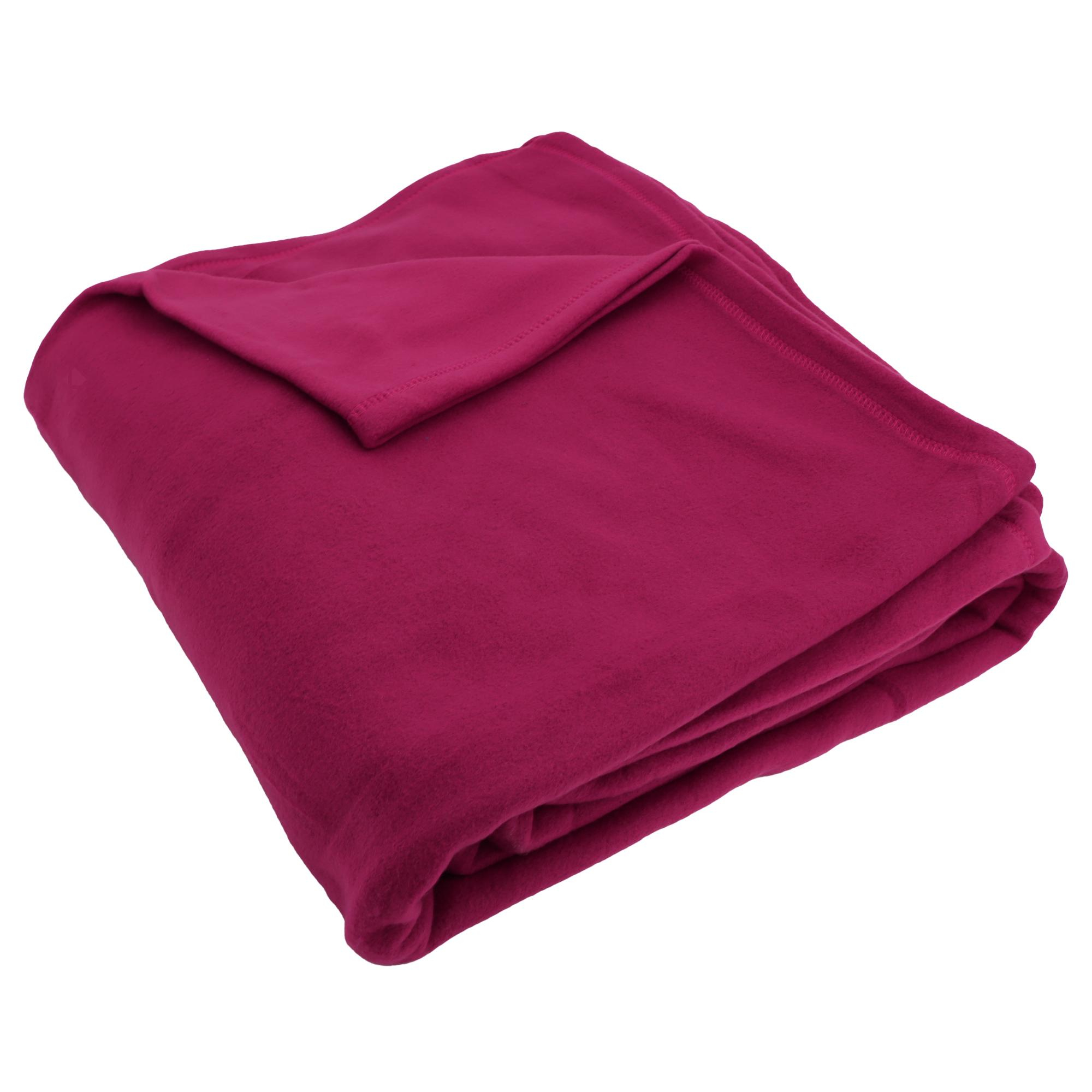 Linnea Isba Plaid 220 X 240 Cm Polyester Violet