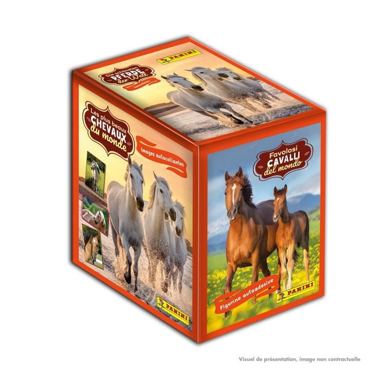 Chevaux 2023 - Boite De 36 Pochettes Panini