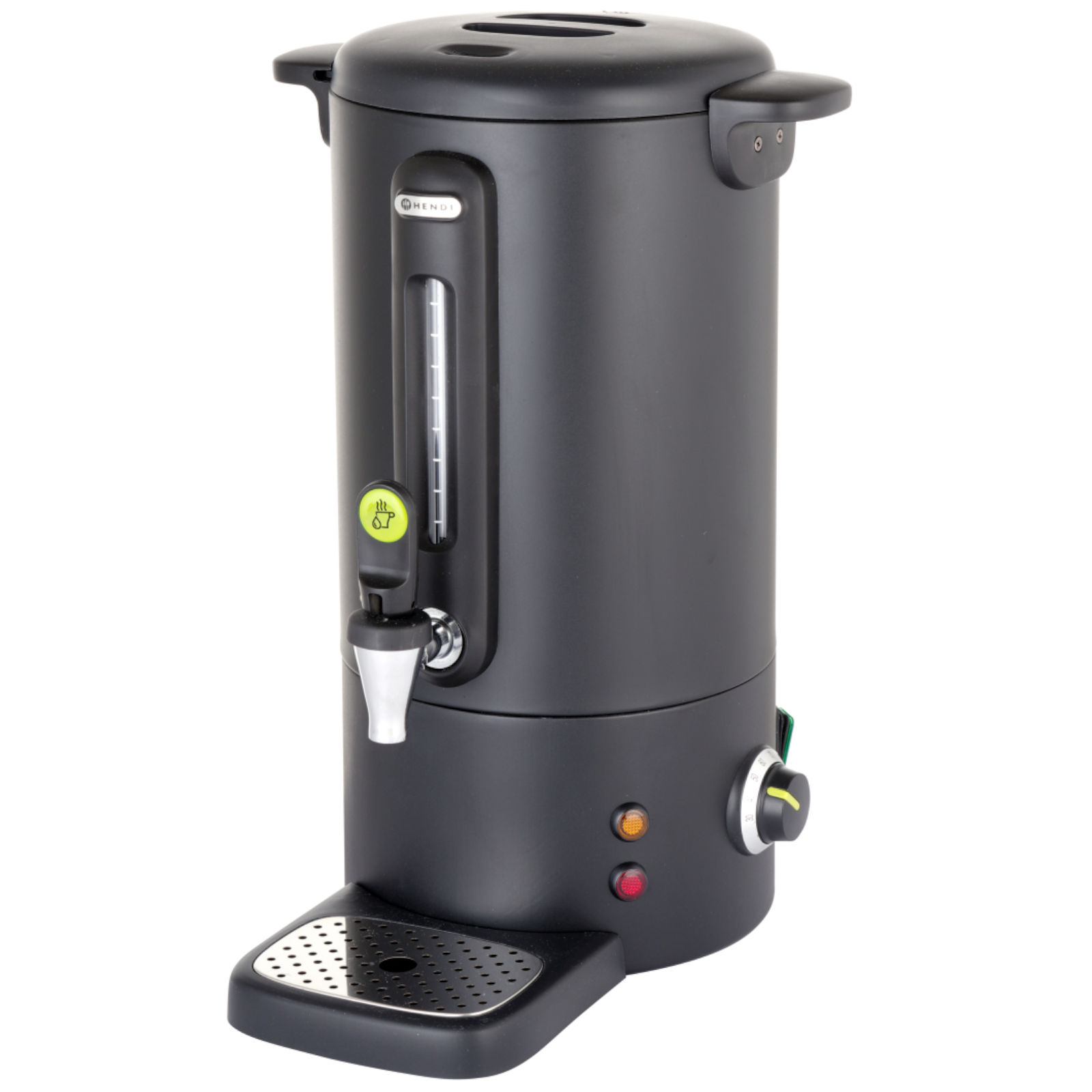 Chauffe-café Avec Robinet Anti-goutte, Noir, Concept Line, 10 L - Hendi 211458