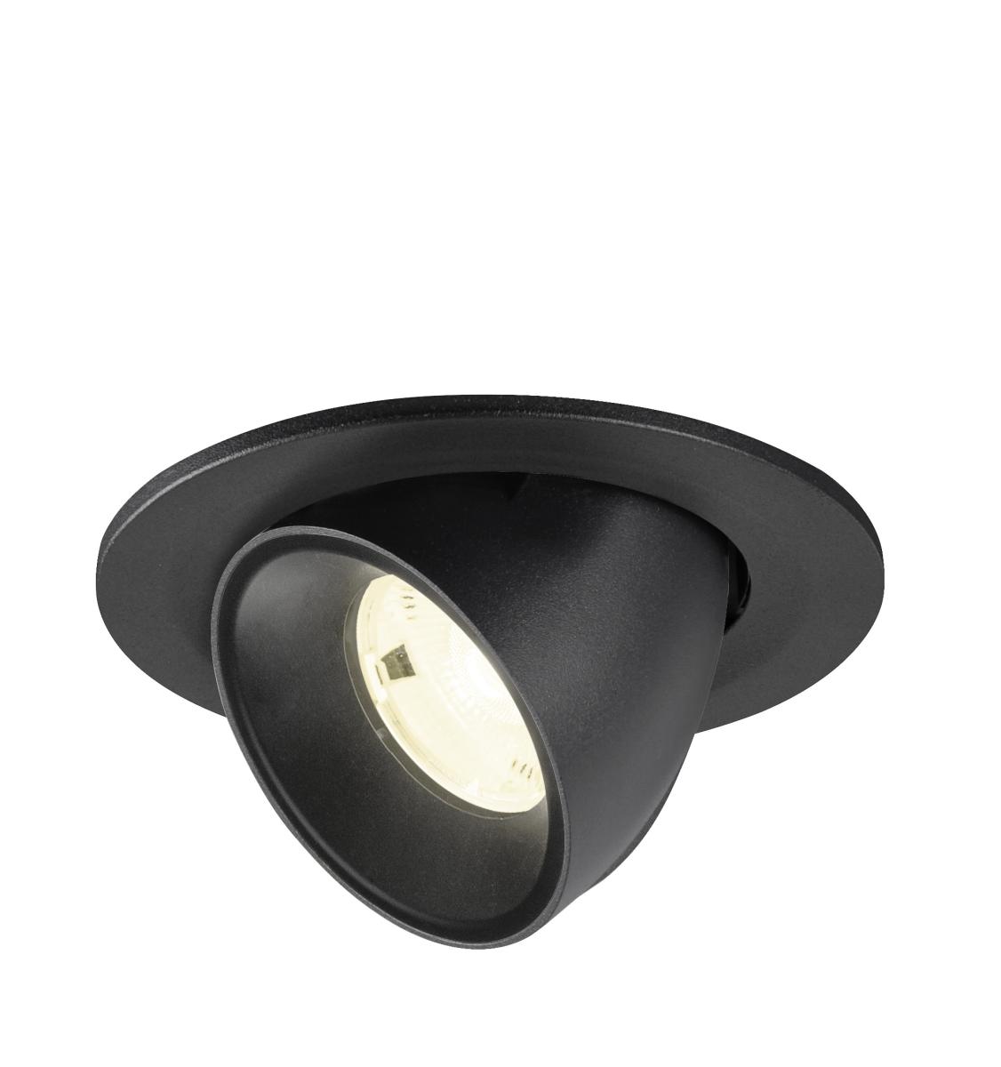 Spot Encastré Numinos® Gimble S Intérieur 4000 K 20c Ip20 Rond Noir - Slv - 1009415