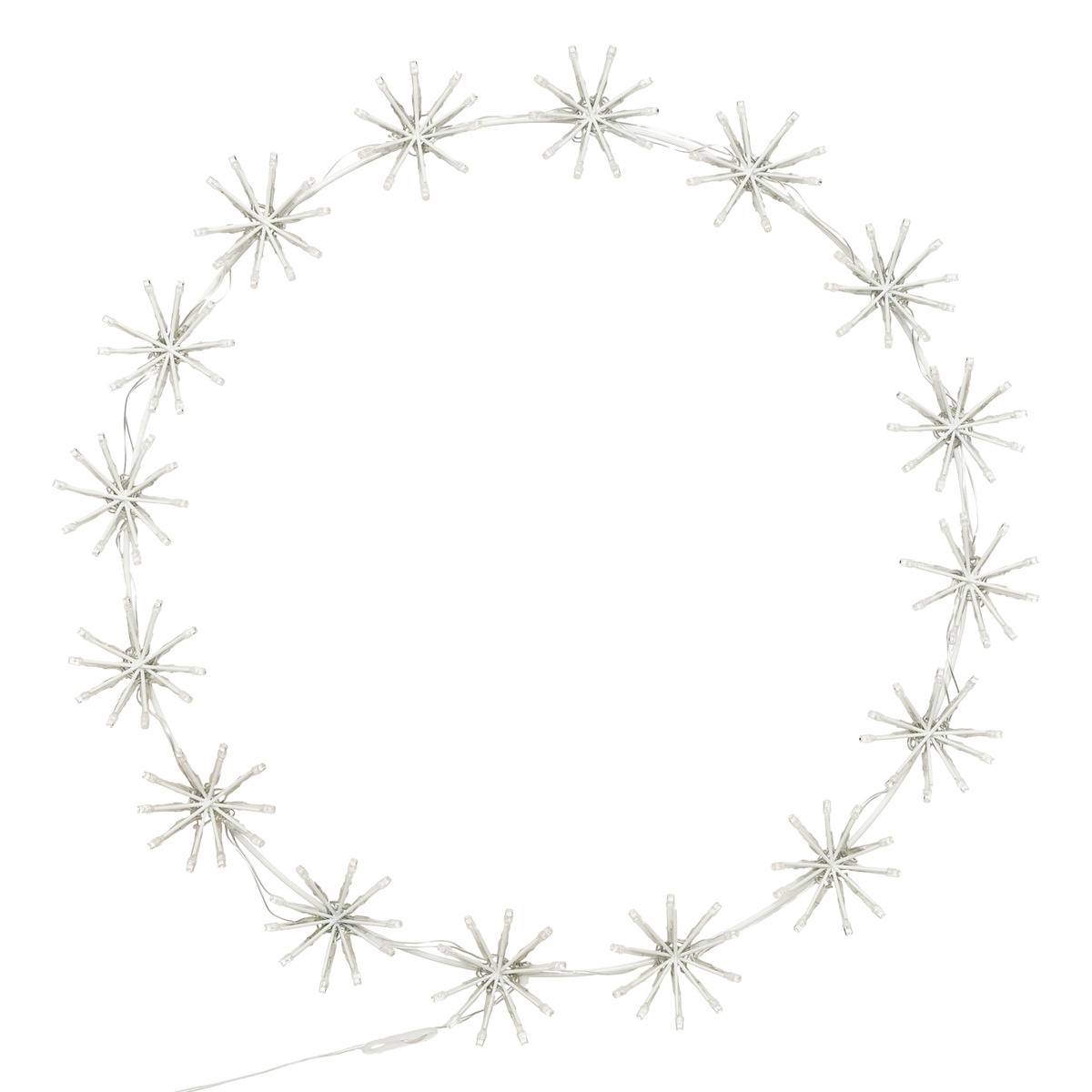 Décoration D'extérieur Couronne D50cm 160 Led Blanc Chaud À Transfo - Feeric Lights & Christmas