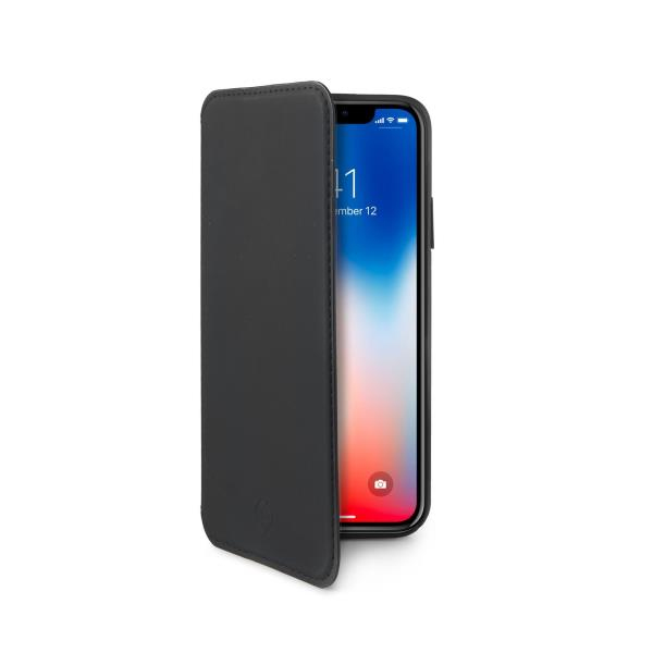 Celly Prestige Coque De Protection Pour Téléphones Portables Étui Avec Portefeuille Noir