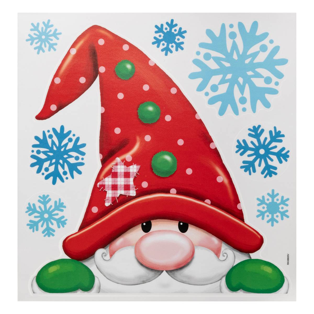 Sticker De Noël Personnages, Format Bas - Feeric Lights & Christmas
