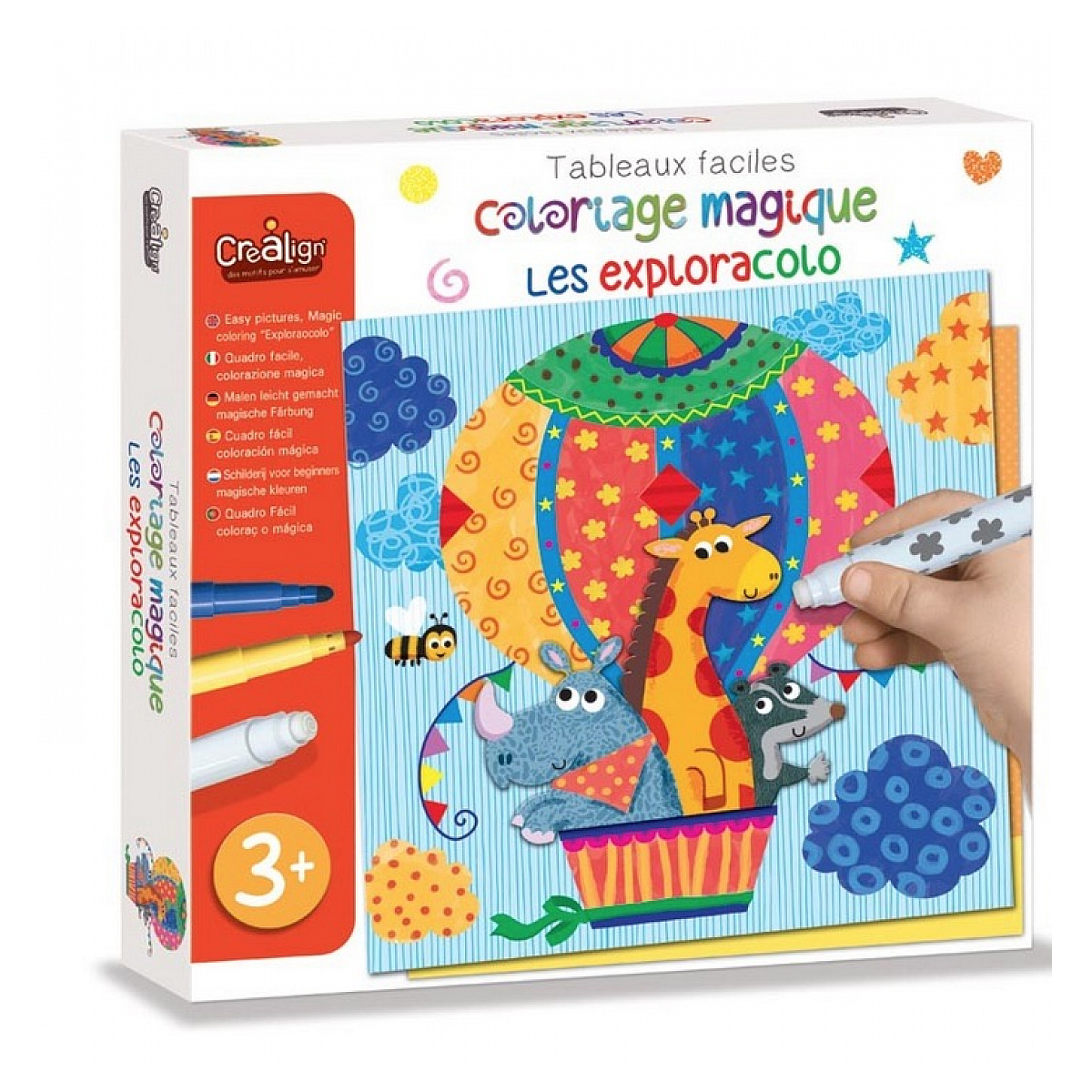 Coloriage Magique Crealign Exploracolo Orange Autre(s) Matière(s)