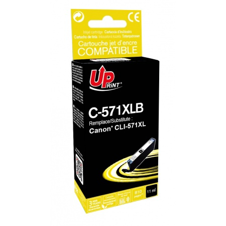 Uprint C-571xlb Cartouche D'encre Compatible Rendement Élevé (xl) Noir