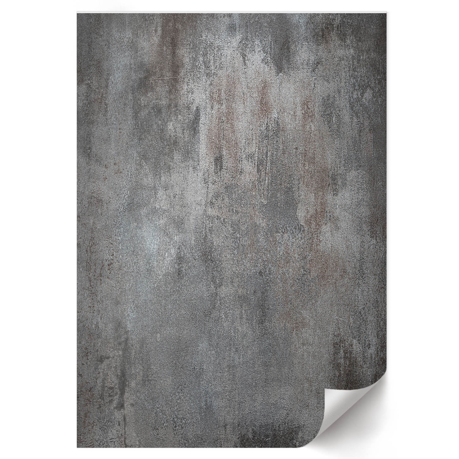 Tapis Vinyl Élégant Noir Pour Chambre 60x90 Cm