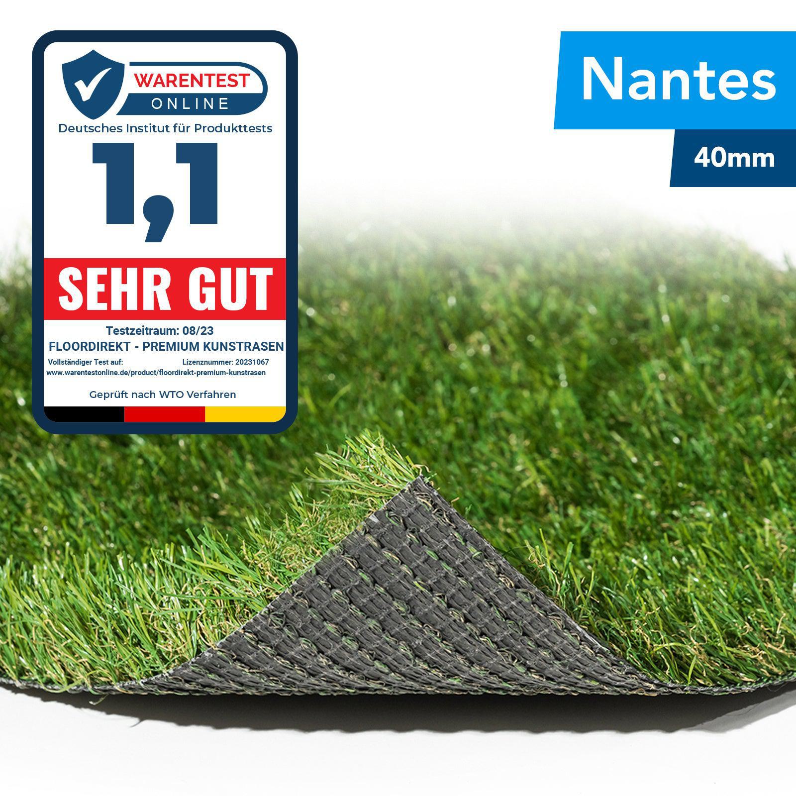 Pelouse Artificielle Nantes Hauteur: 40 Mm 100 X 800 Cm - Floordirekt