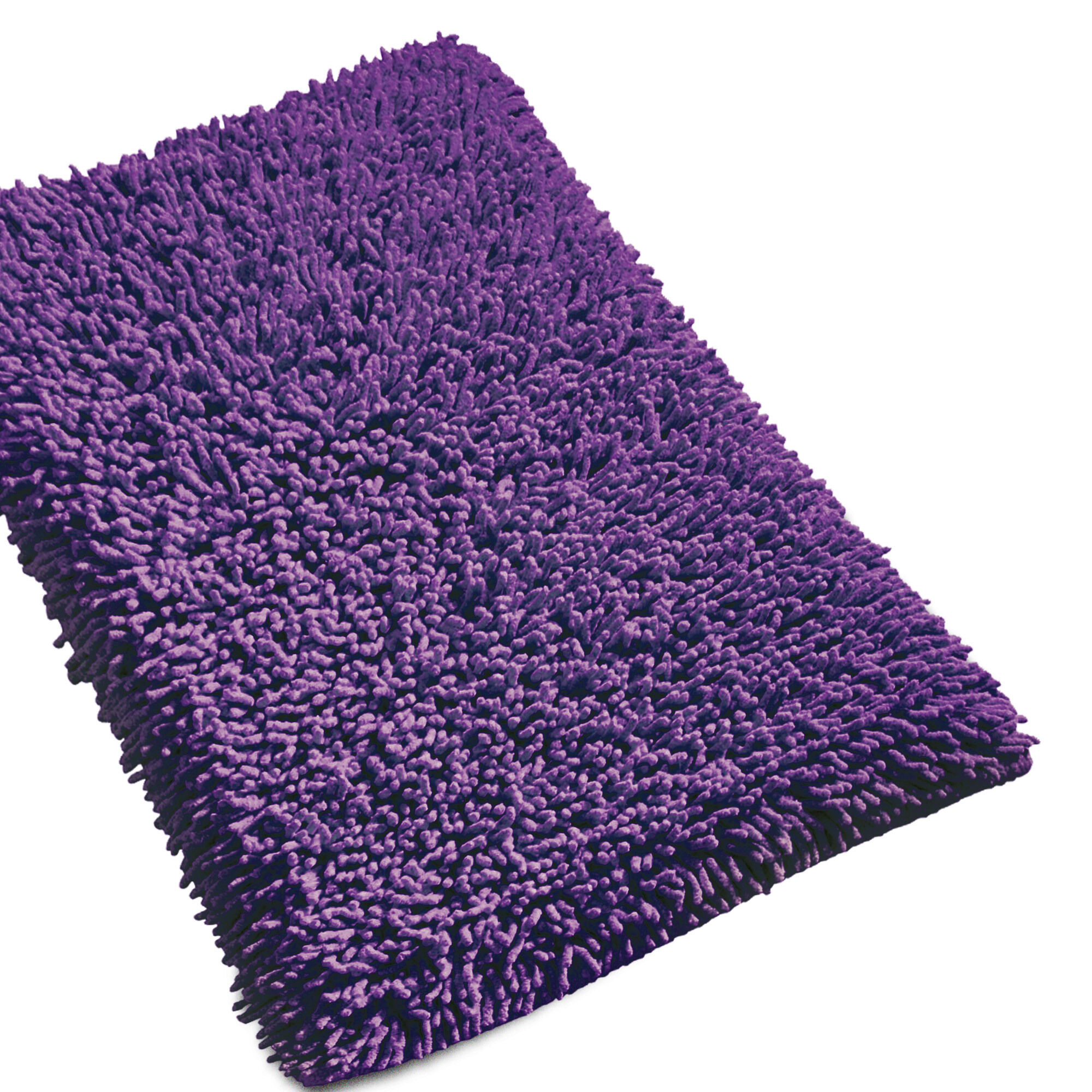 Tapis De Bain 50x80 Cm Chenille Violet 1800g/m2