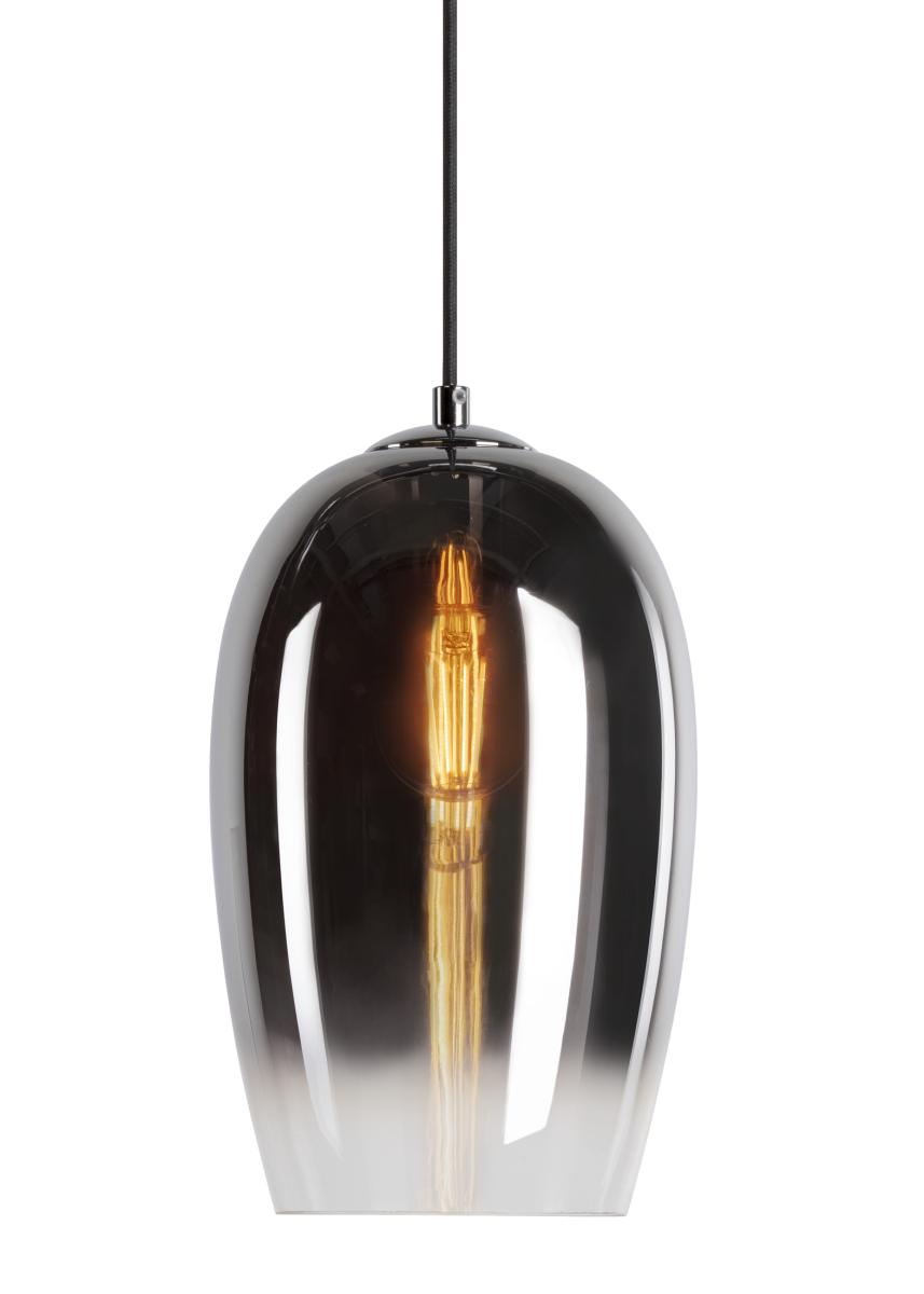 Suspension Pantilo Oval Intérieure Chrome E27 15w Max 240v Ip 20 - Slv - 1006398