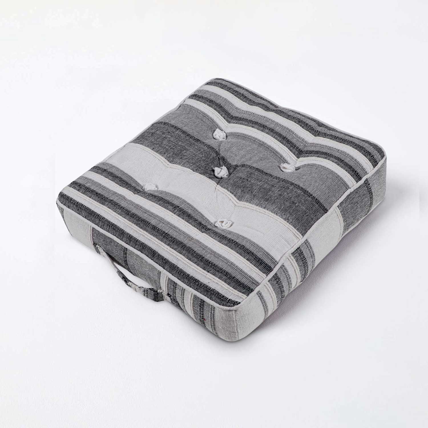 Coussin De Sol Gris Morocco - Homescapes