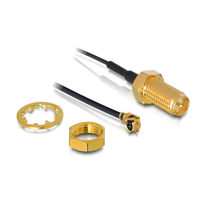 Cable D'antenne Femelle Delock Rp-sma Pour Installation Mhf/u.fl-lp-068