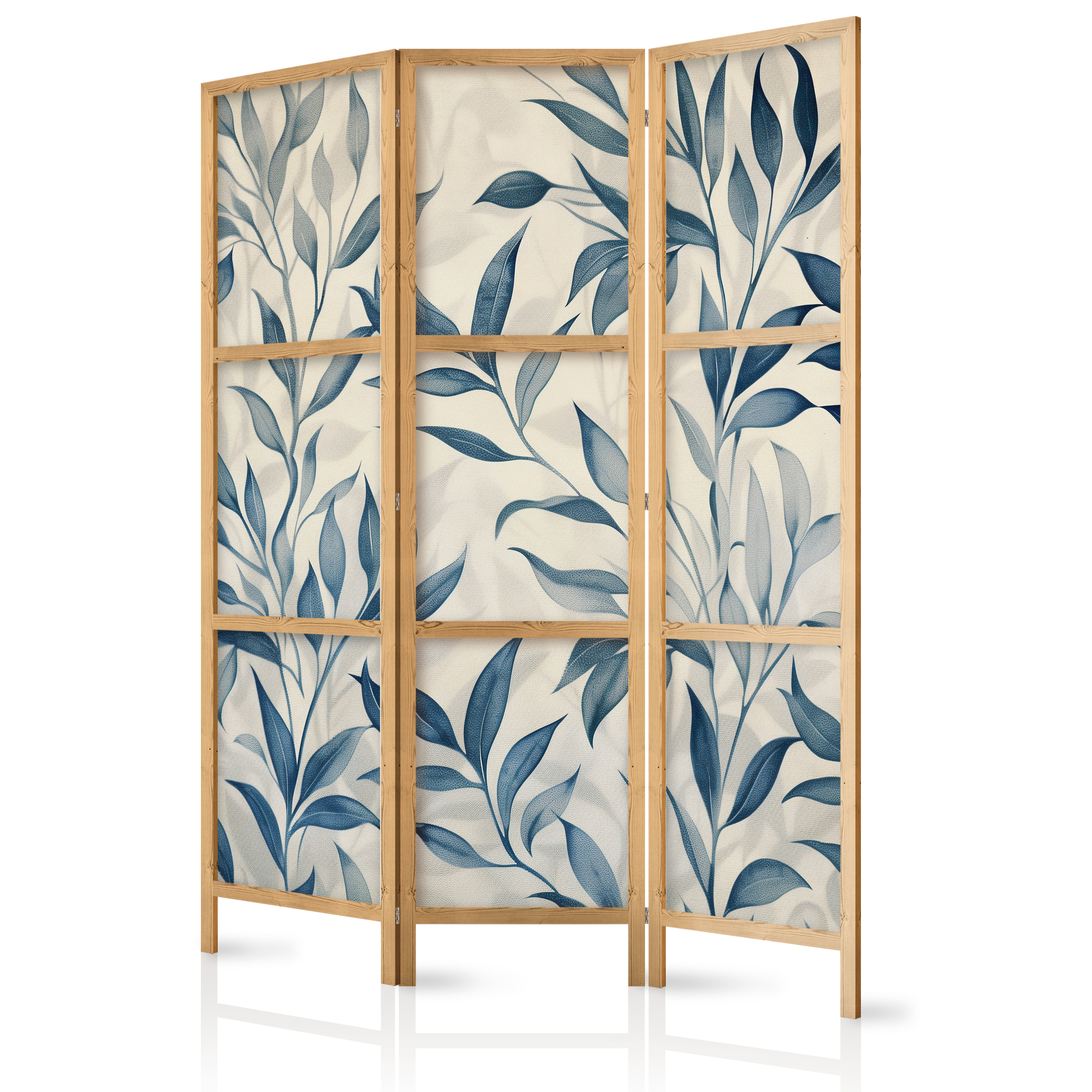 Paravent Japonais -délicat Motif Botanique 135x172
