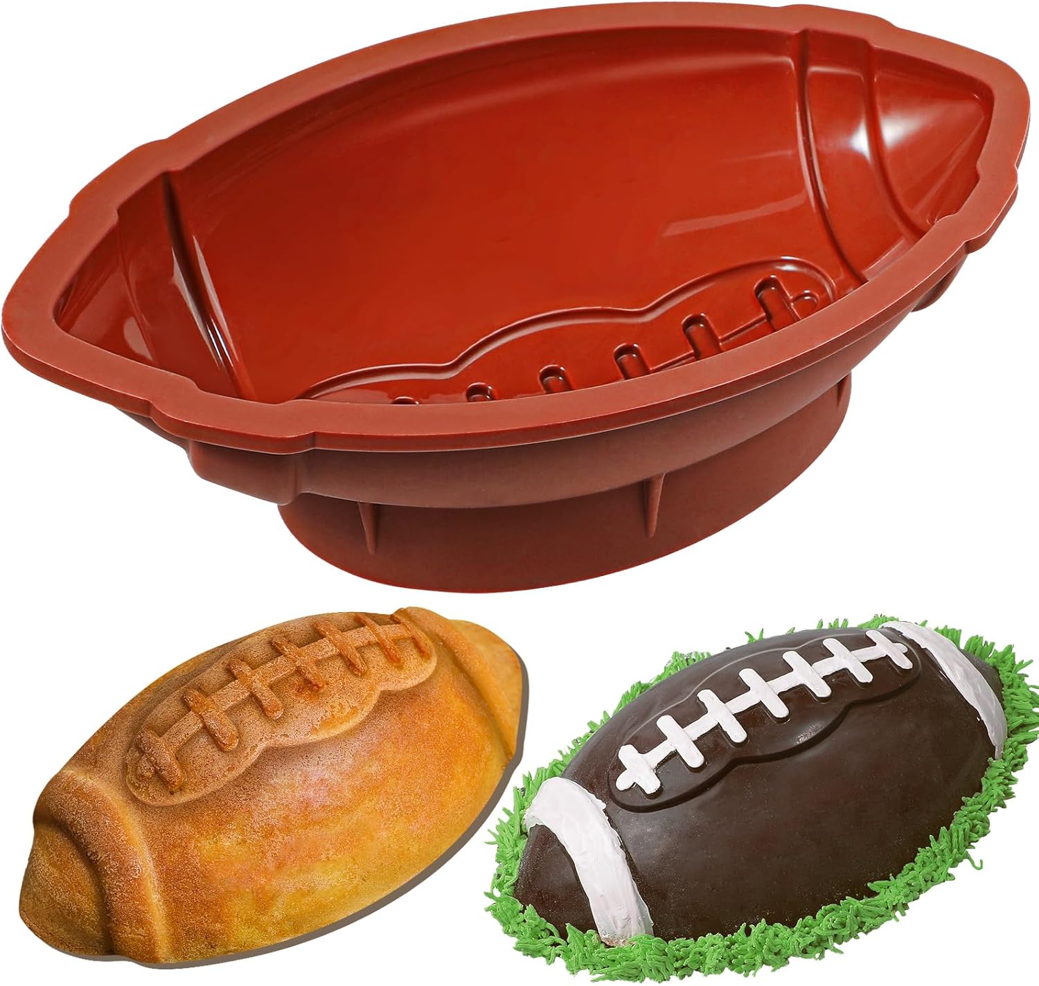Moule En Silicone En Format De Ballon De Rugby De 11 Pouces